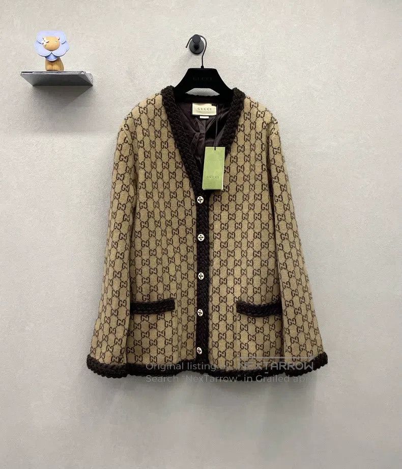 Gucci Gucci Full-print double-g coat Size M / US 6-8 / IT 42-44 - 1 Thumbnail