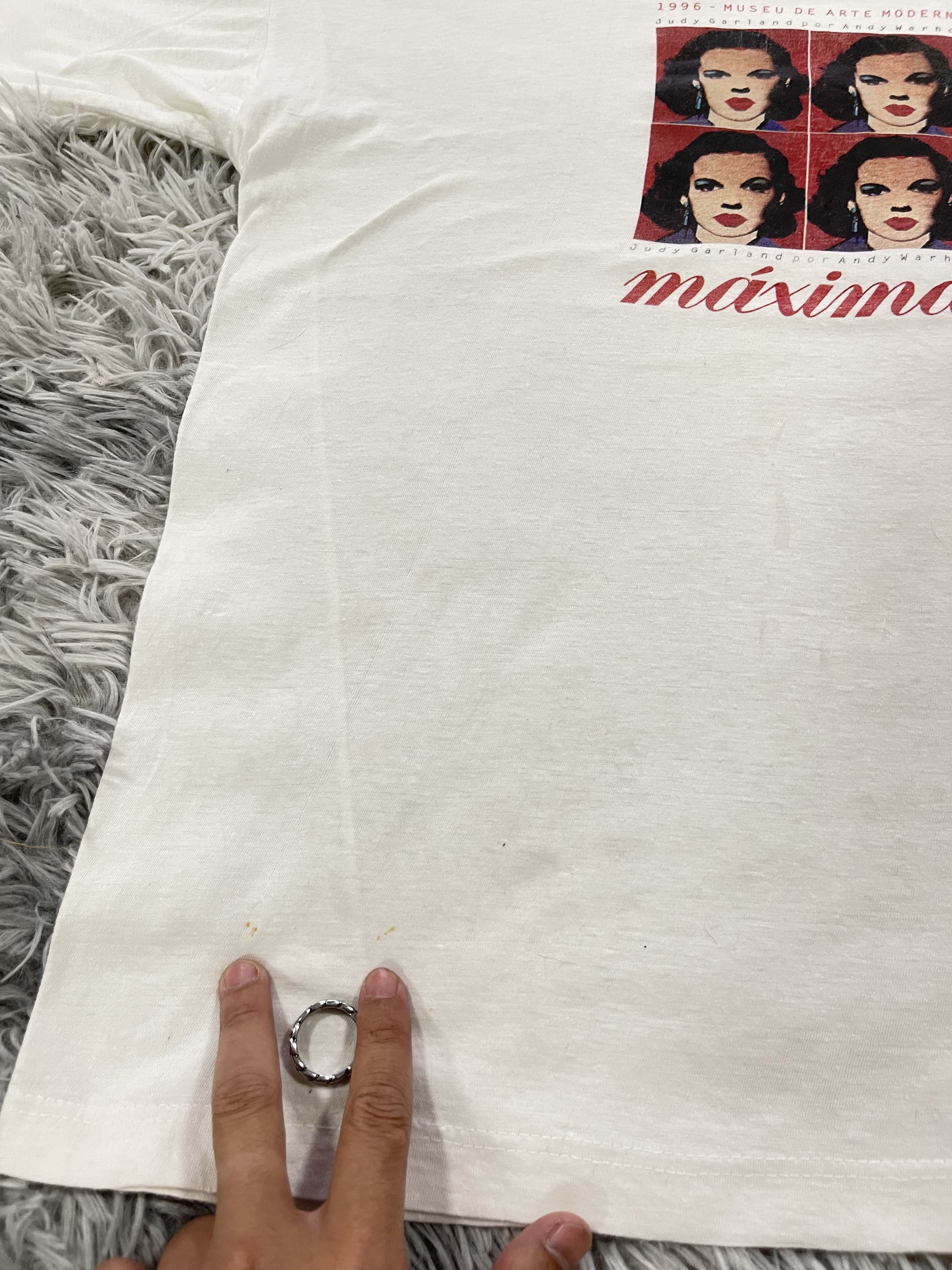 Andy Warhol × Vintage Andy Warhol x Judy Garland T Shirt Vintage Size US XL / EU 56 / 4 - 3 Thumbnail