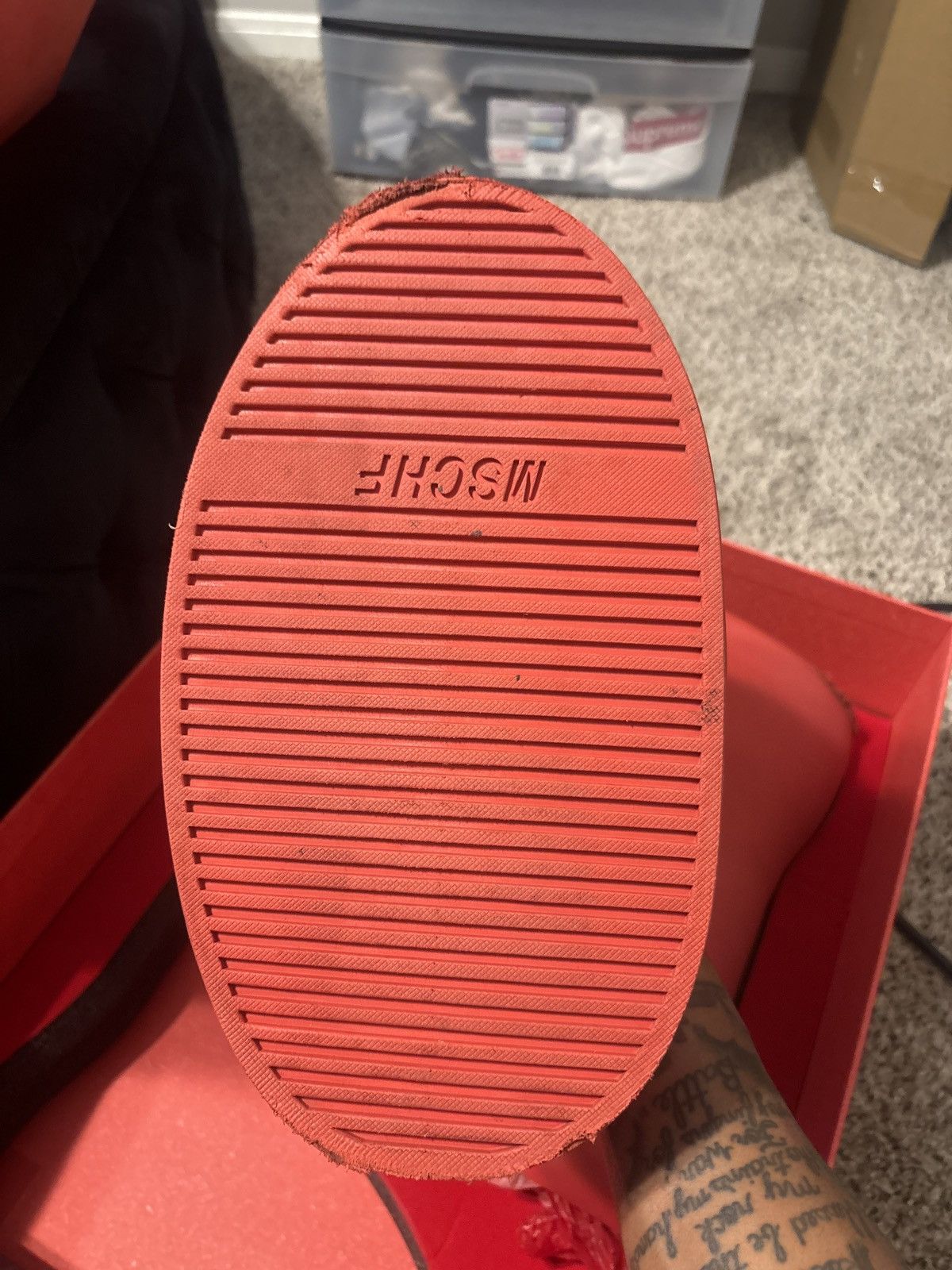 MSCHF MSCHF Big Red Boots Size US 9 / EU 42 - 5 Thumbnail