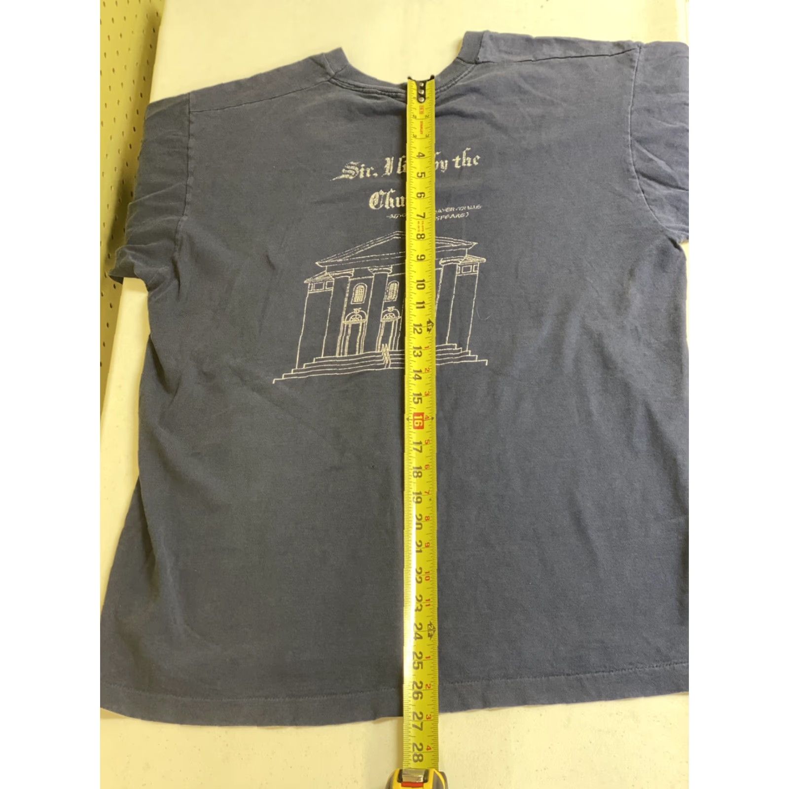Fruit Of The Loom VINTAGE Thayer Academy Middle School Shirt XL Blue USA Mens T-Shirt Fruit of the Loom Crew Neck Short Sleeve Cotton Classic Size XL School Size US XL / EU 56 / 4 - 8 Thumbnail