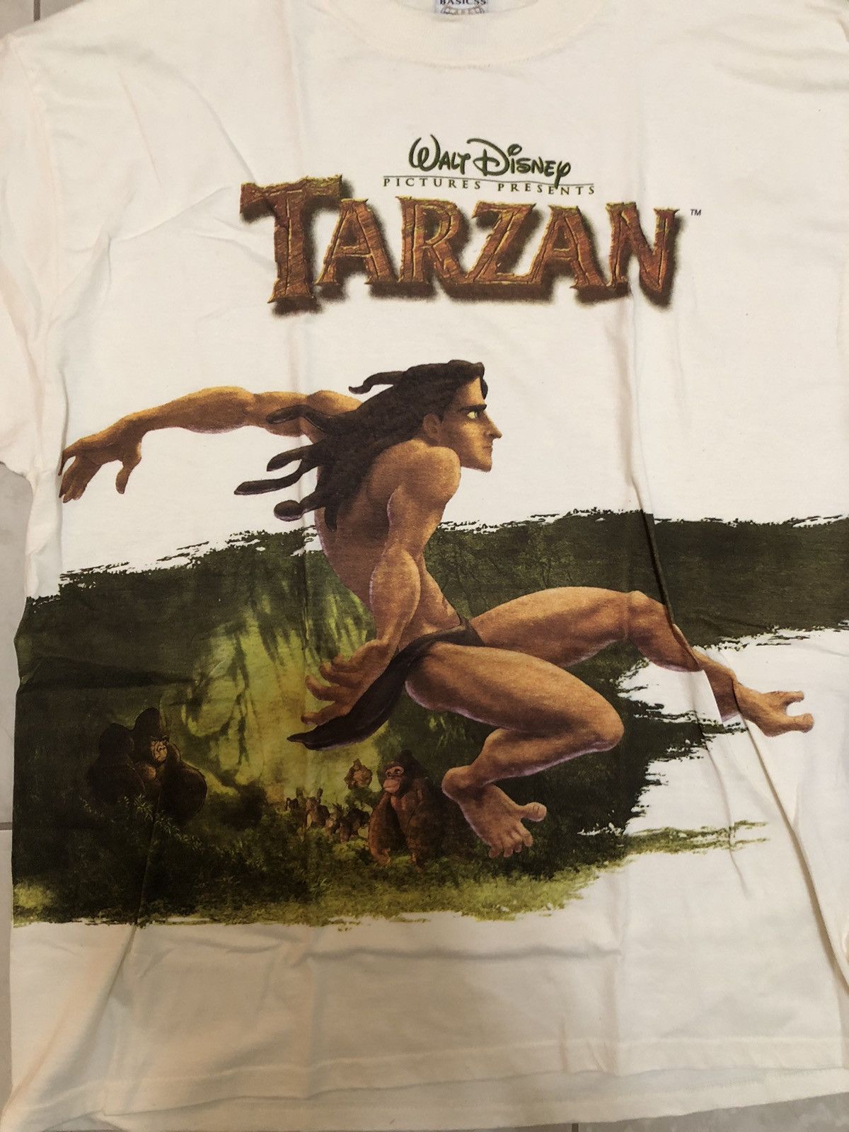 ディズニー Tシャツ ターザン【XL】レア 90s ヴィンテージ ディズニー Tシャツ ターザン【XL】レア 90s ヴィンテージ