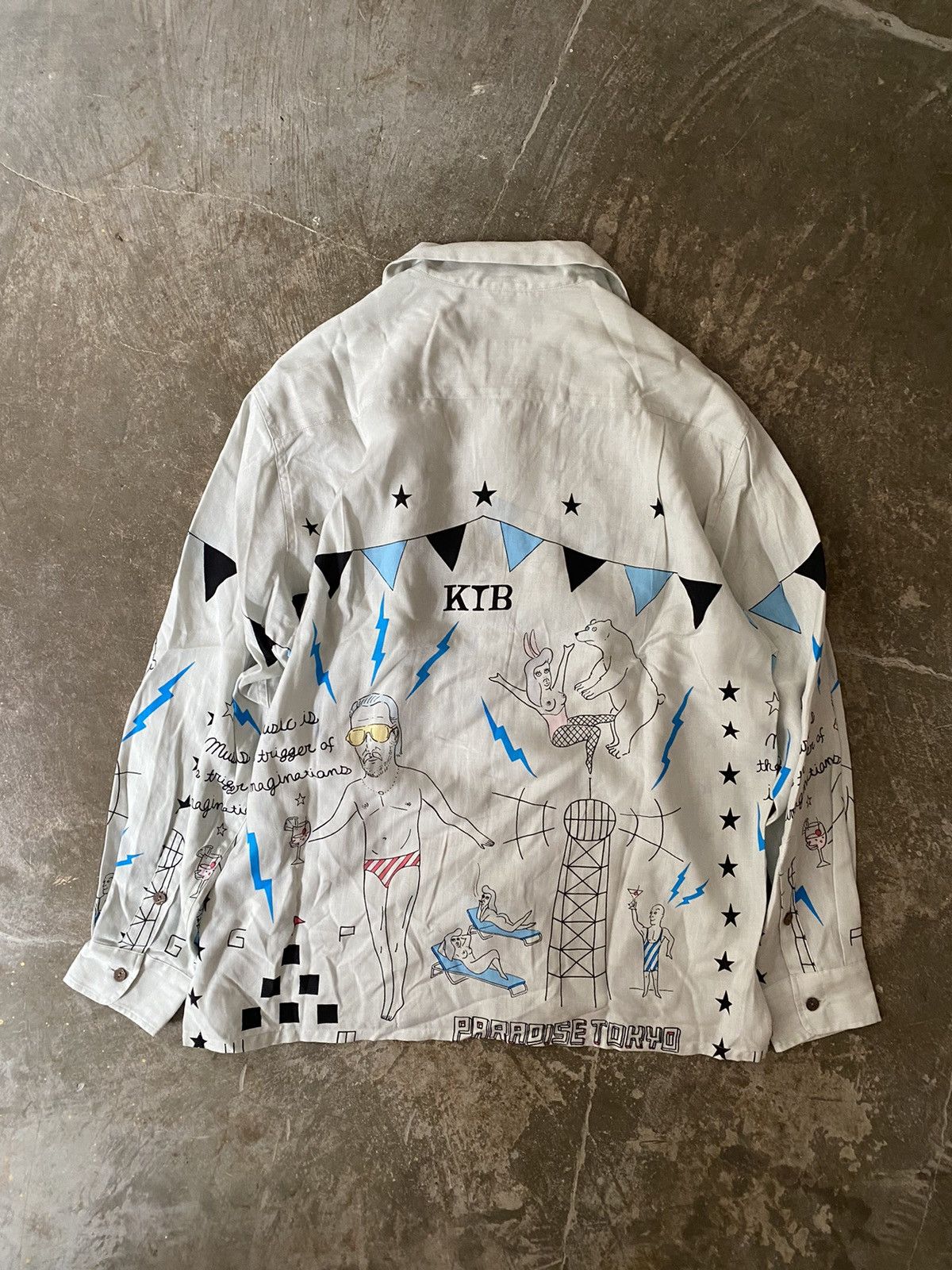 Wacko Maria Hawaiian LS Shirt Kapital Needles Undercover