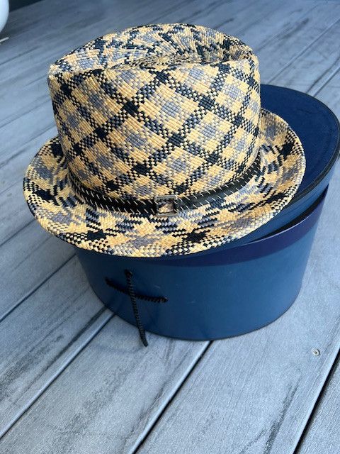 Rod Keenan Rod Keenan Straw Hat Size 38 - 7 Thumbnail