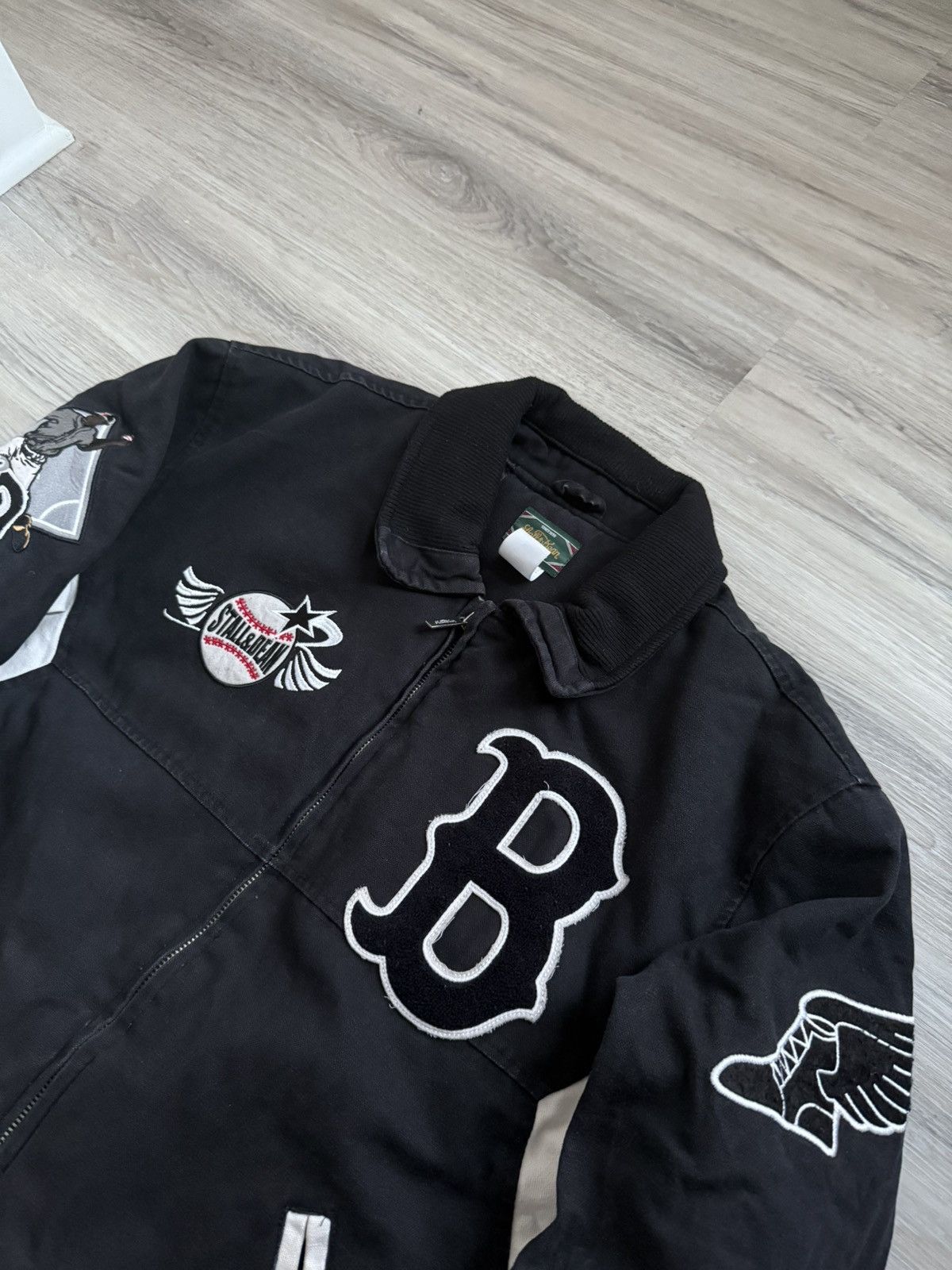 MLB Brooklyn Brown Dodgers Bomber Jacket Size US XL / EU 56 / 4 - 2 Thumbnail