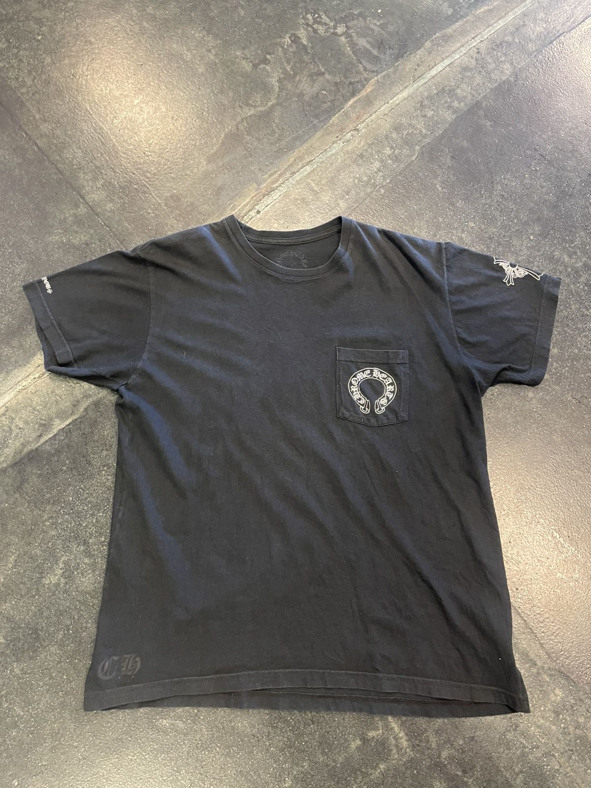 Chrome Hearts Hollywood Horseshoe Tee Chrome Hearts Hollywood