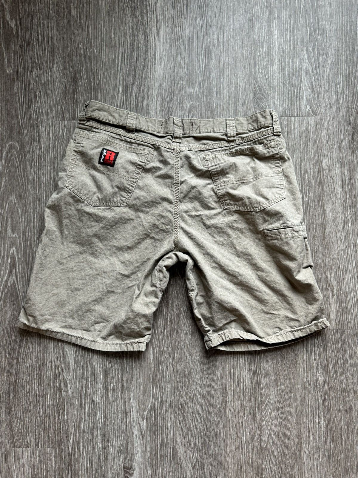Vintage × Wrangler Wrangler Riggs Shorts Ripstop Size US 36 / EU 52 - 2 Thumbnail