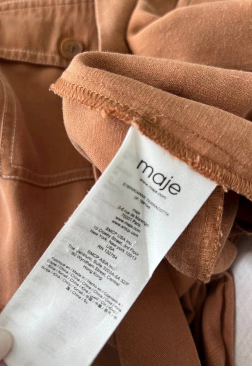 Maje Maje Jumpsuit Size 26" / US 2 / IT 38 - 4 Thumbnail