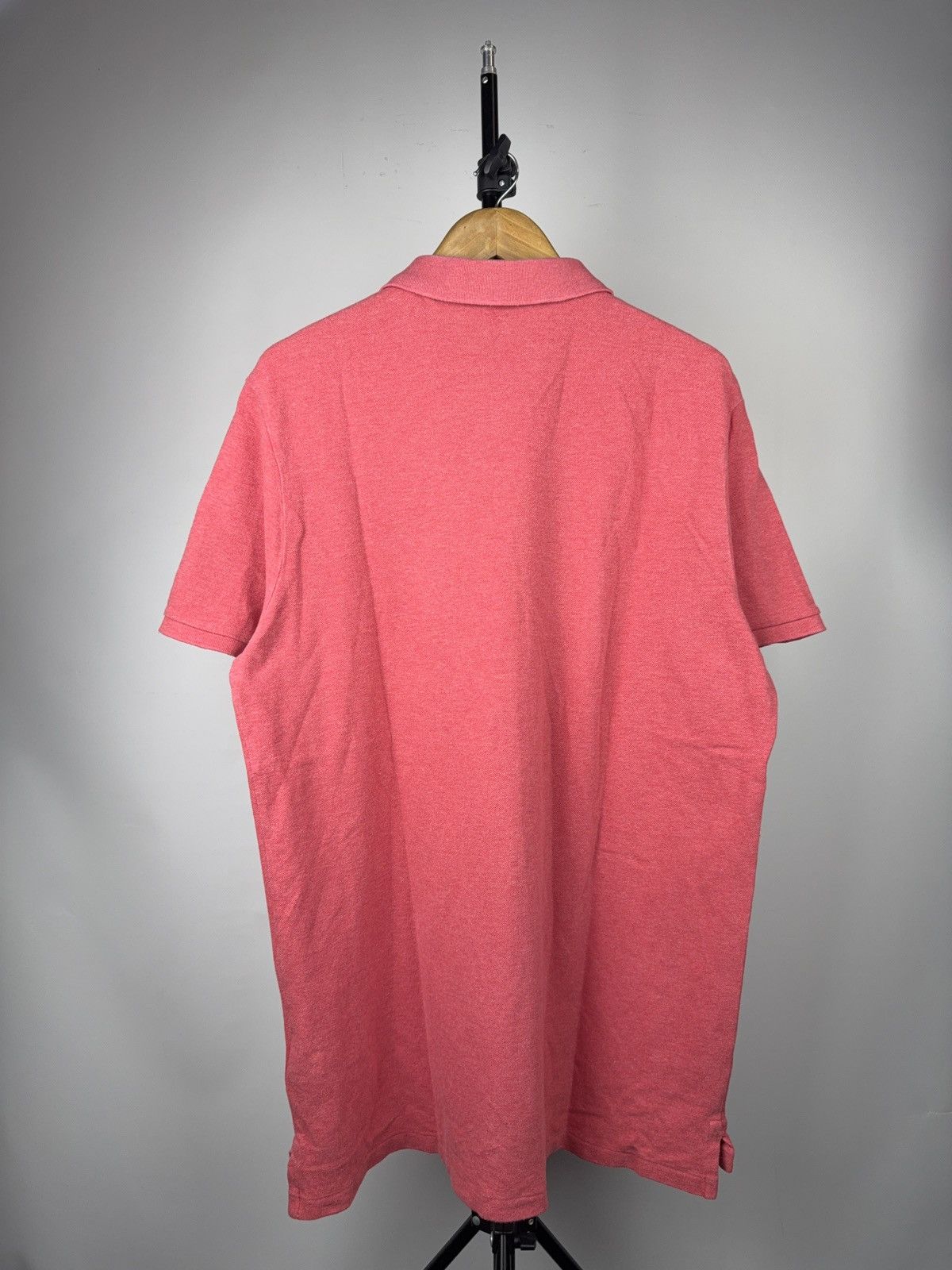 Polo Ralph Lauren Luxury 00s Polo Ralph Lauren Custom Slim Fit Pink Polo Shirt Size US XL / EU 56 / 4 - 7 Thumbnail