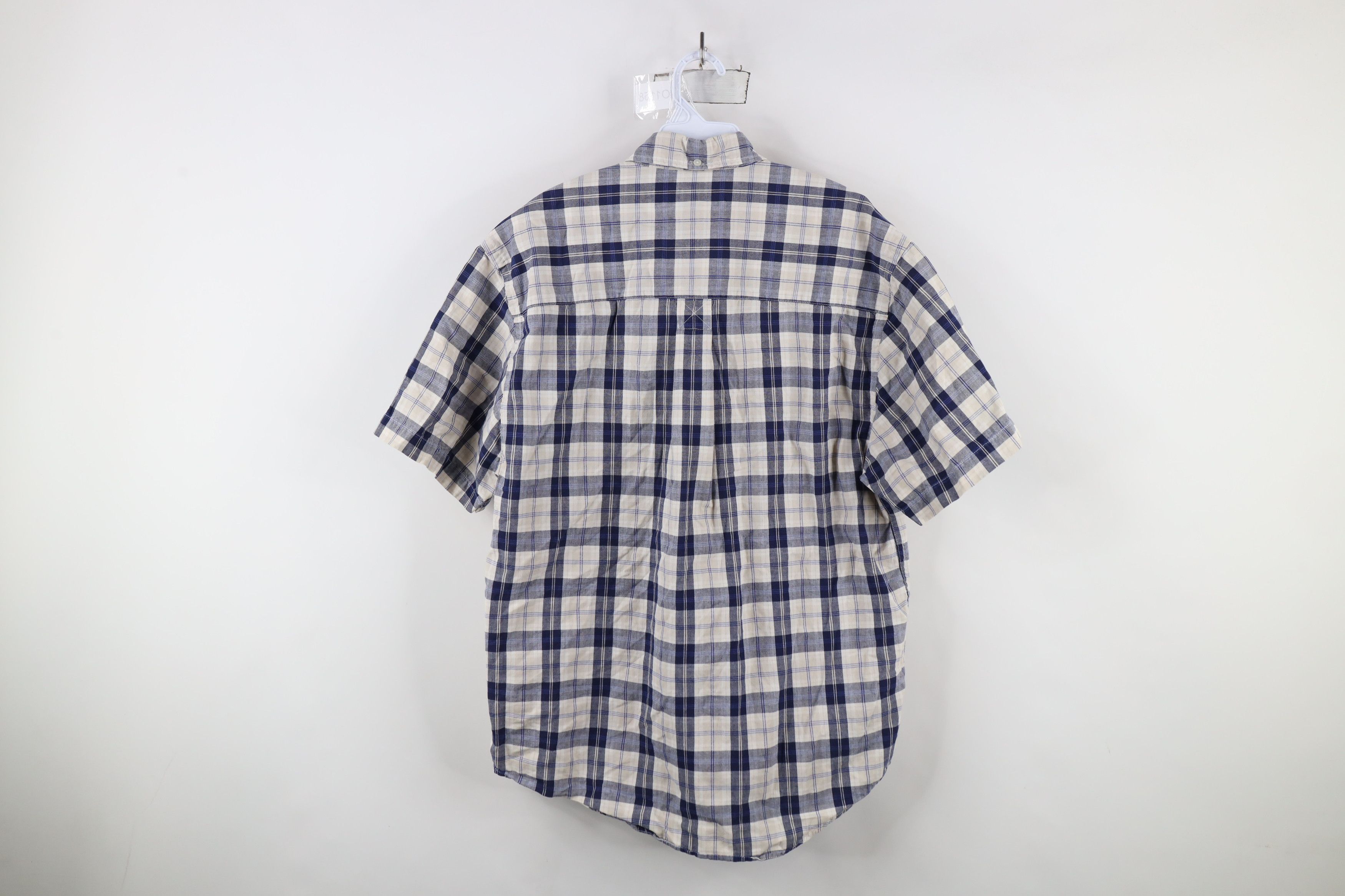 Eddie Bauer × Vintage Vintage 90s Eddie Bauer Short Sleeve Cotton Button Shirt Size US S / EU 44-46 / 1 - 7 Thumbnail