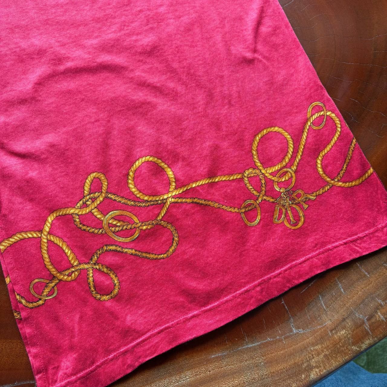 Christian Dior Monsieur Vintage Christian Dior Sports Tank Top Gold Rope Chain Size US M / EU 48-50 / 2 - 9 Thumbnail
