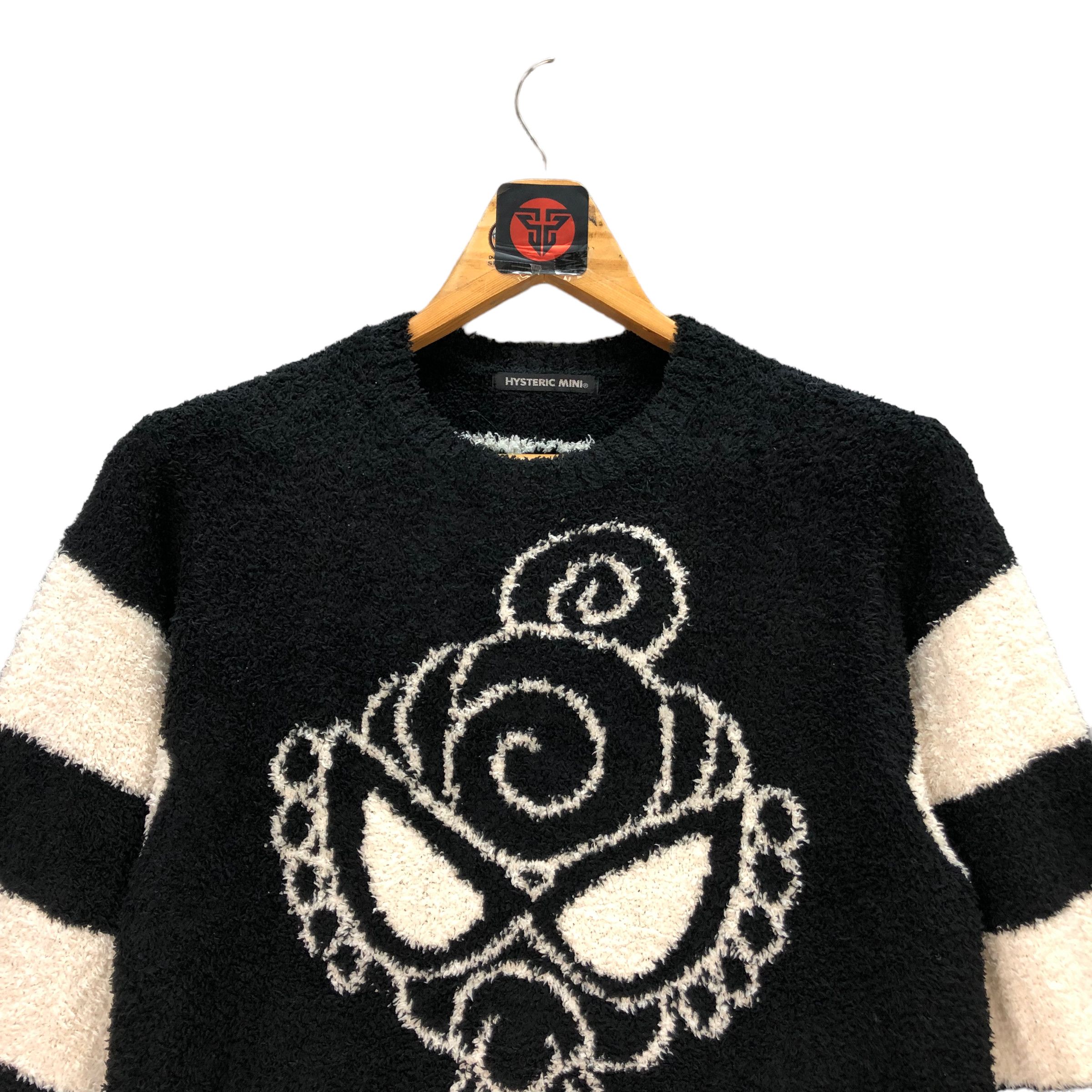 Hysteric Glamour HYSTERIC MINI BIG LOGO FLEECE SWEATSHIRT #7408-144 Size S / US 4 / IT 40 - 2 Thumbnail