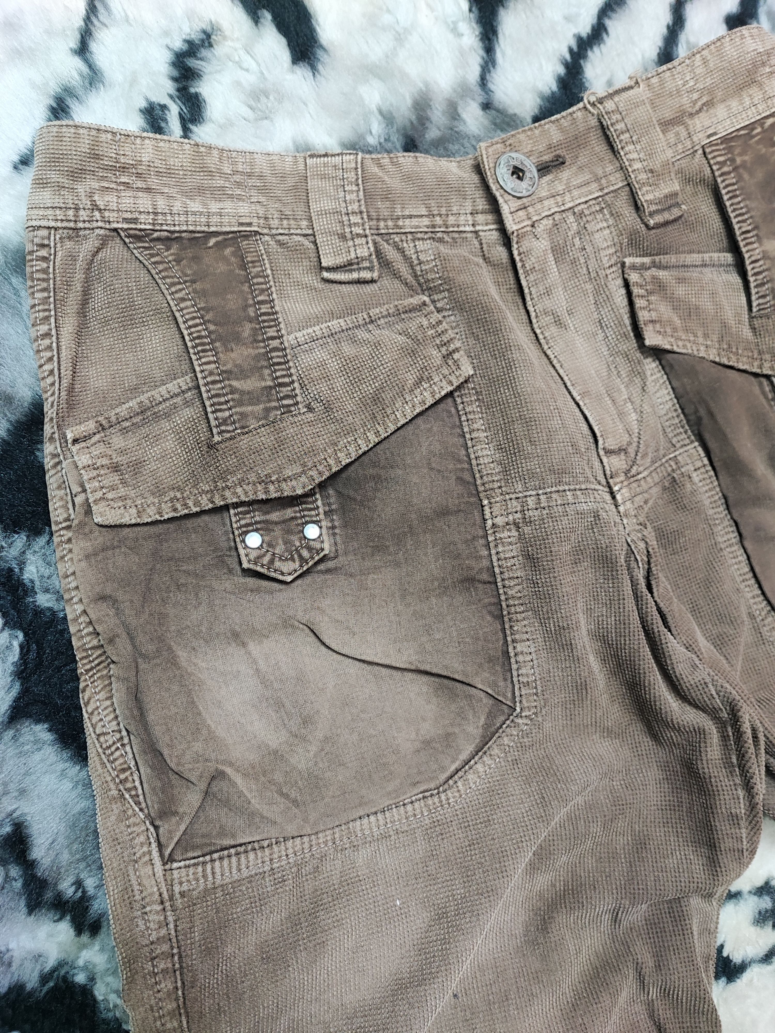 Marithe + Francois Girbaud VINTAGE Marithe Francois Girbaud Corduroy Pants Archive MFG Size US 34 / EU 50 - 4 Thumbnail