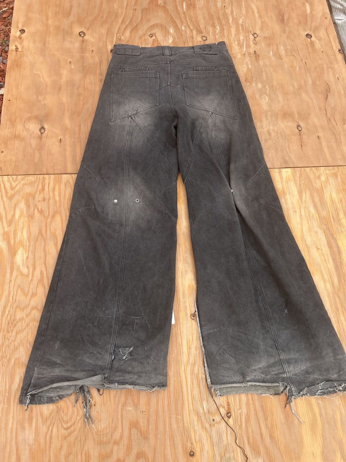 No Faith Studios Nofaithstudio sun faded dune baggy denim Size US 32 / EU 48 - 4 Thumbnail