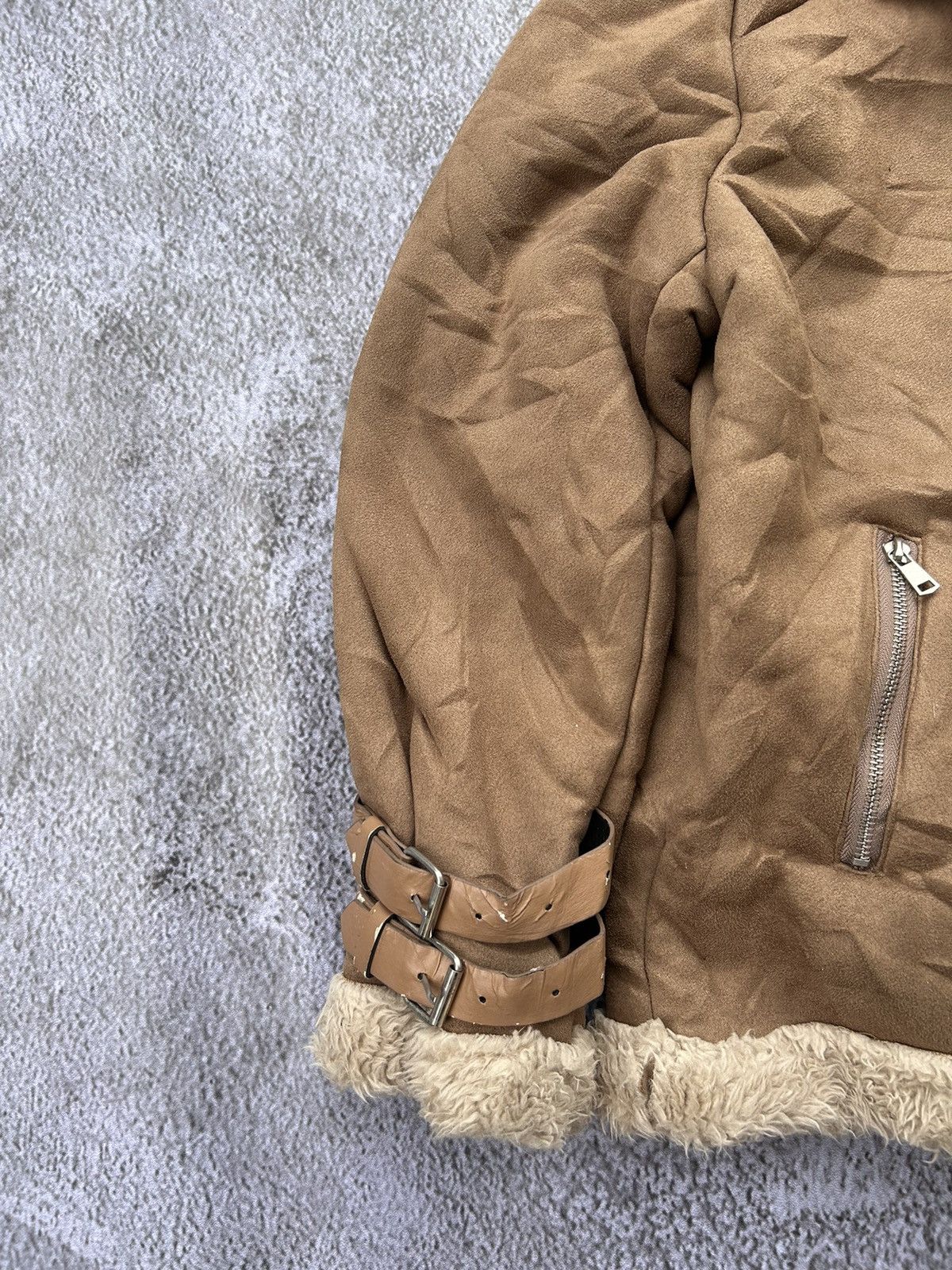 If Six Was Nine × Japanese Brand × Le Grande Bleu (L.G.B.) 💸BINDINGOFFER💸Faux fur assymetrical zipp style Ifsixwasnine Size US L / EU 52-54 / 3 - 5 Thumbnail