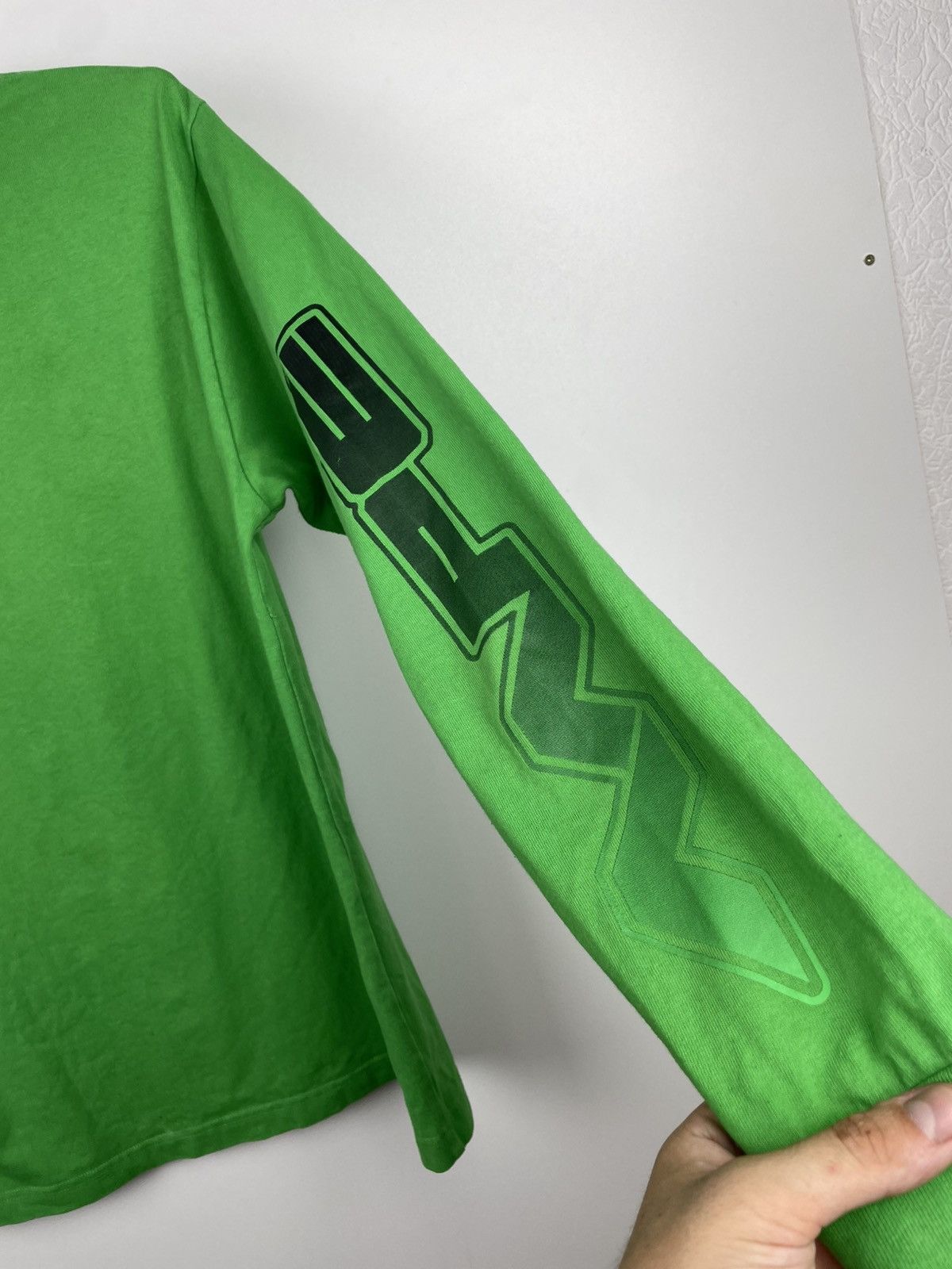 Aape × Bape Aape by A Bathing Ape BAPE UNVS Big Logo Green Size S Size US S / EU 44-46 / 1 - 4 Thumbnail