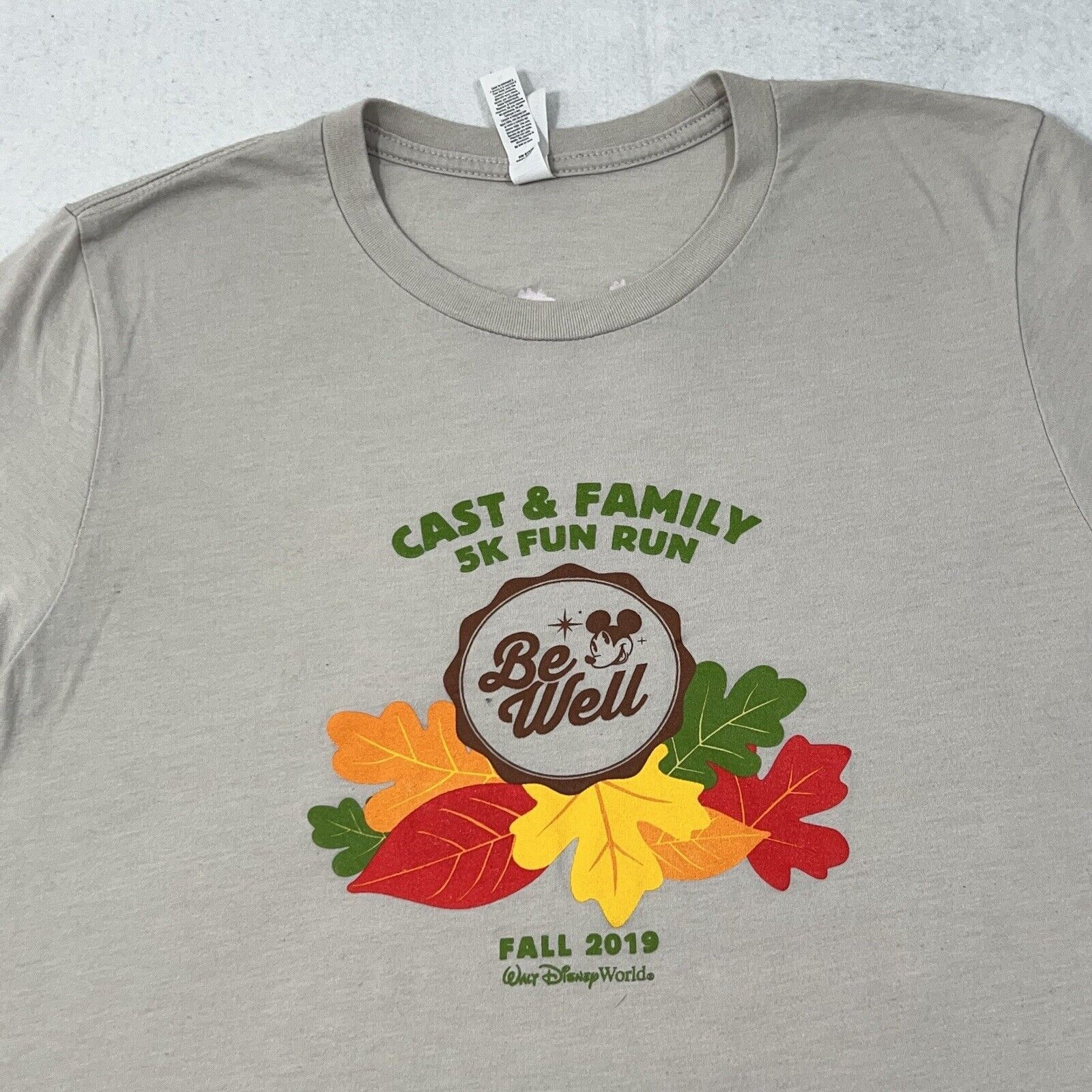 Disney RunDisney Disney World Cast & Family 2019 5K Graphic T Shirt Size US M / EU 48-50 / 2 - 2 Thumbnail