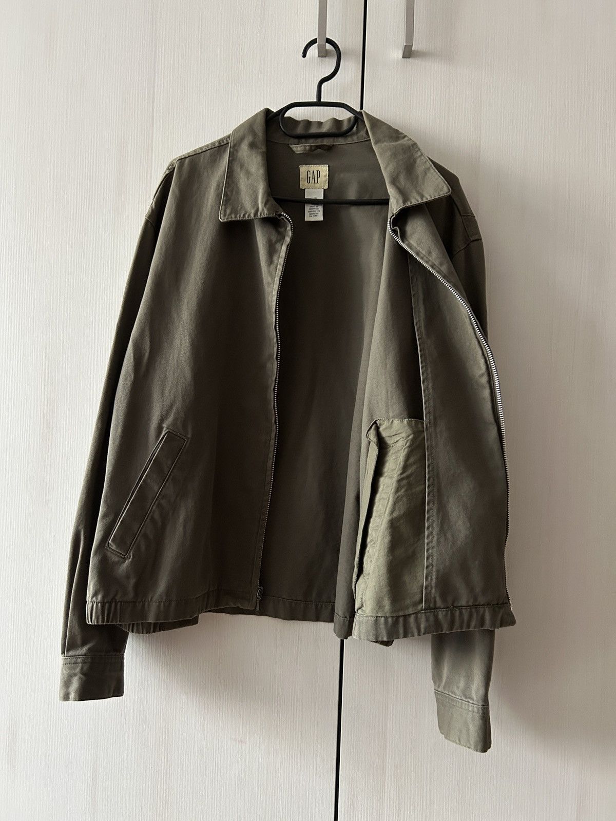 Vintage Gap archive bombers cotton jacket army Yeezy style