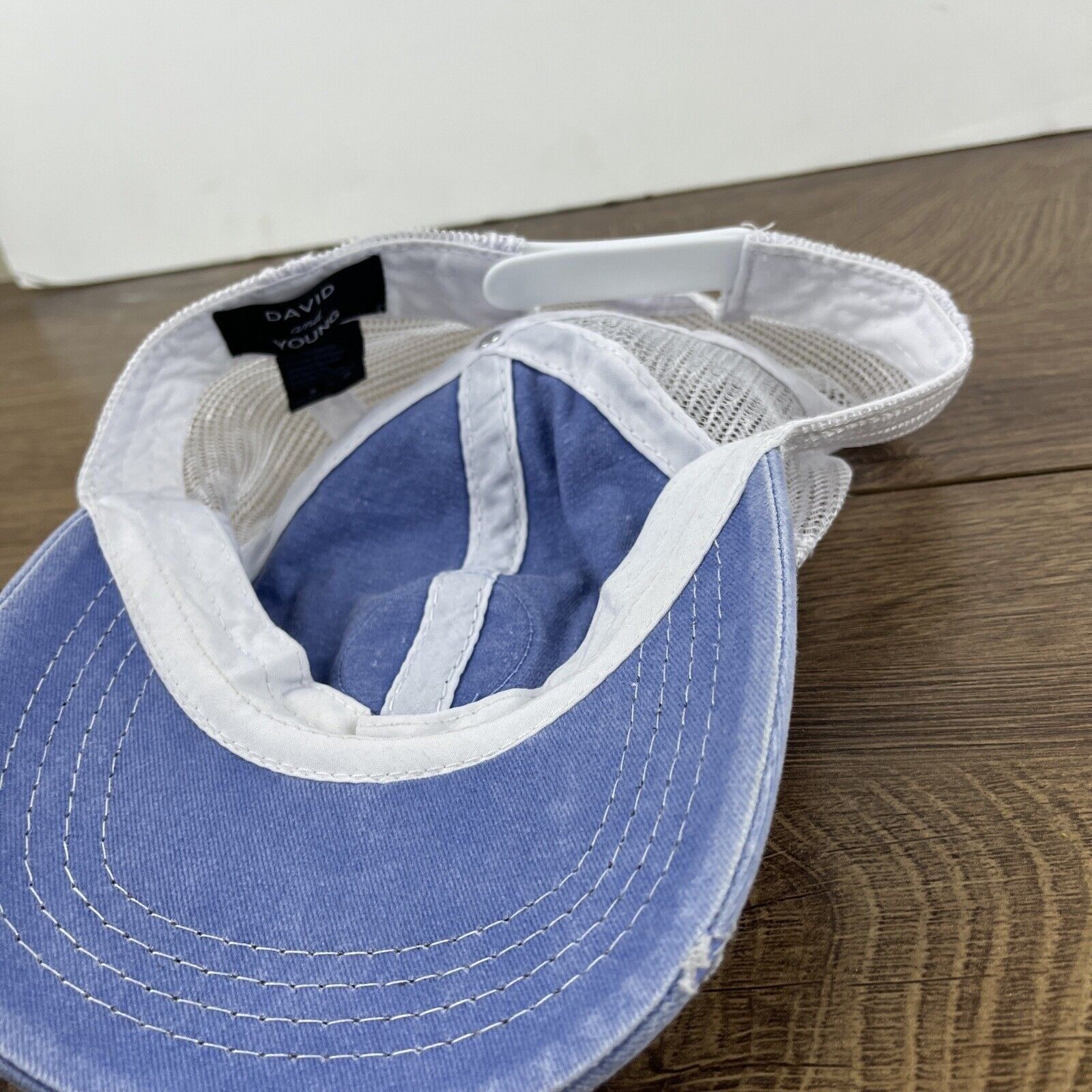 Other Smiley Face Hat Smile Hat Blue Hat Adjustable Adult Size Hat Size ONE SIZE - 13 Thumbnail