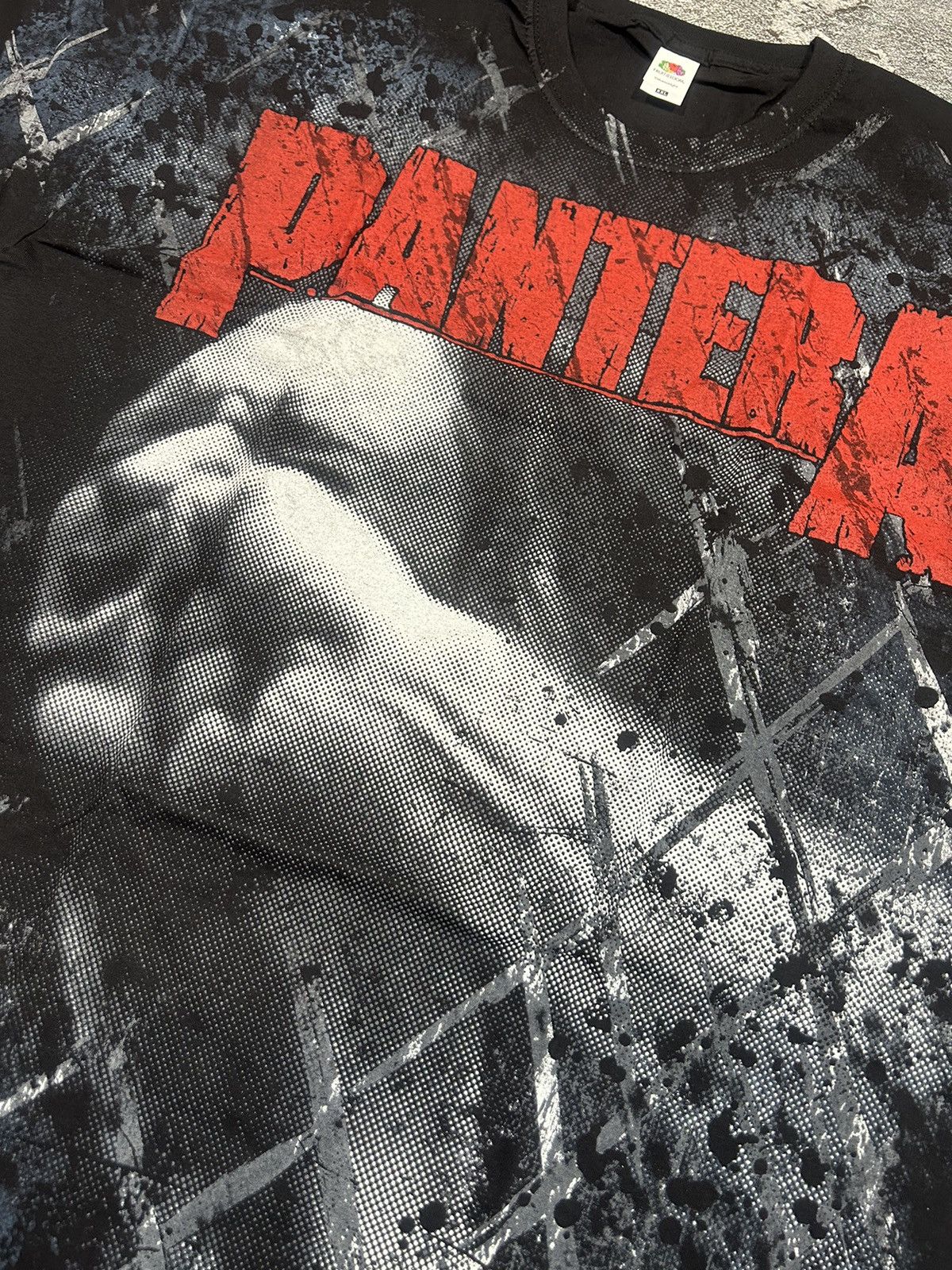 Band Tees × Vintage Pantera Vulgar Display Of Power Metal Band Tee 71 OOs Size US XXL / EU 58 / 5 - 2 Thumbnail