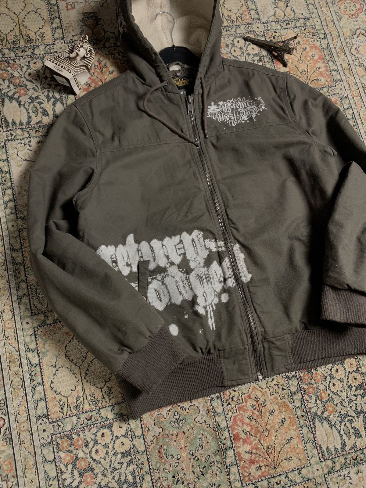 Japanese Brand × Vintage Vintage Fishbone 00s Zip Up Hoodie Pinkman Style Size US XL / EU 56 / 4 - 3 Thumbnail