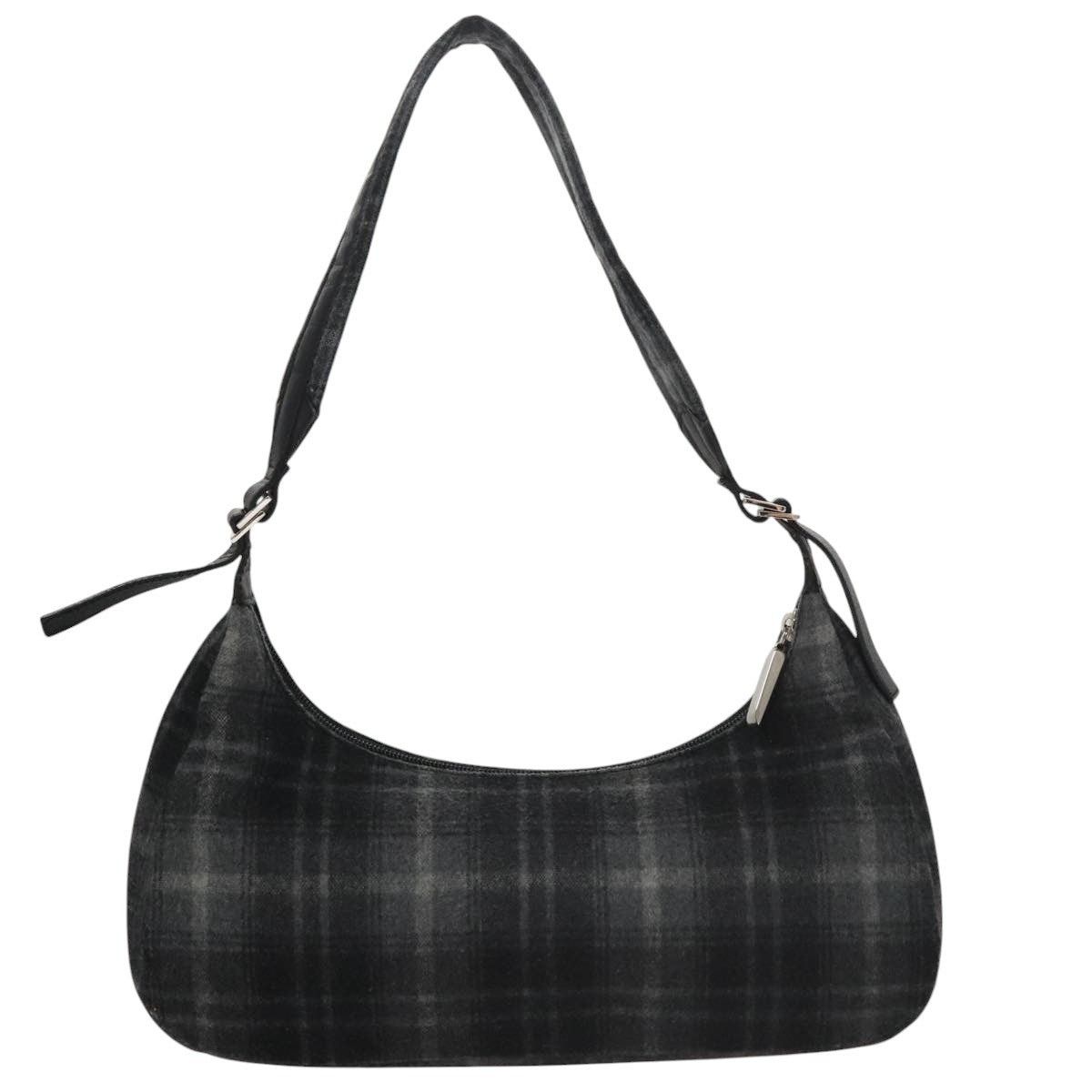 Salvatore Ferragamo Salvatore Ferragamo Shoulder Bag Wool Gray Size ONE SIZE - 2 Thumbnail