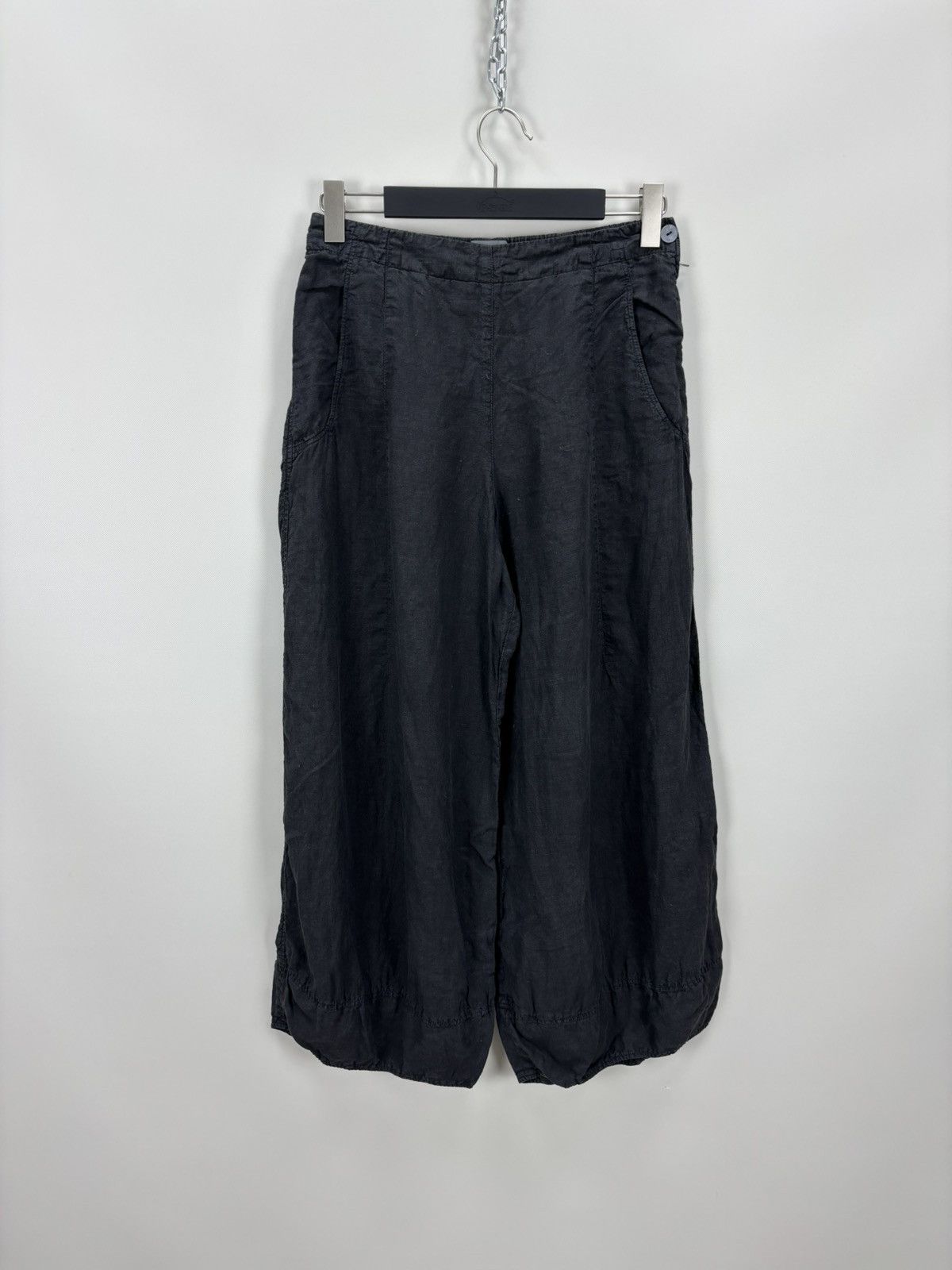 OSKA Womens linen pants OSKA Size 2 Color Black Size 26" / US 2 / IT 38 - 1 Thumbnail
