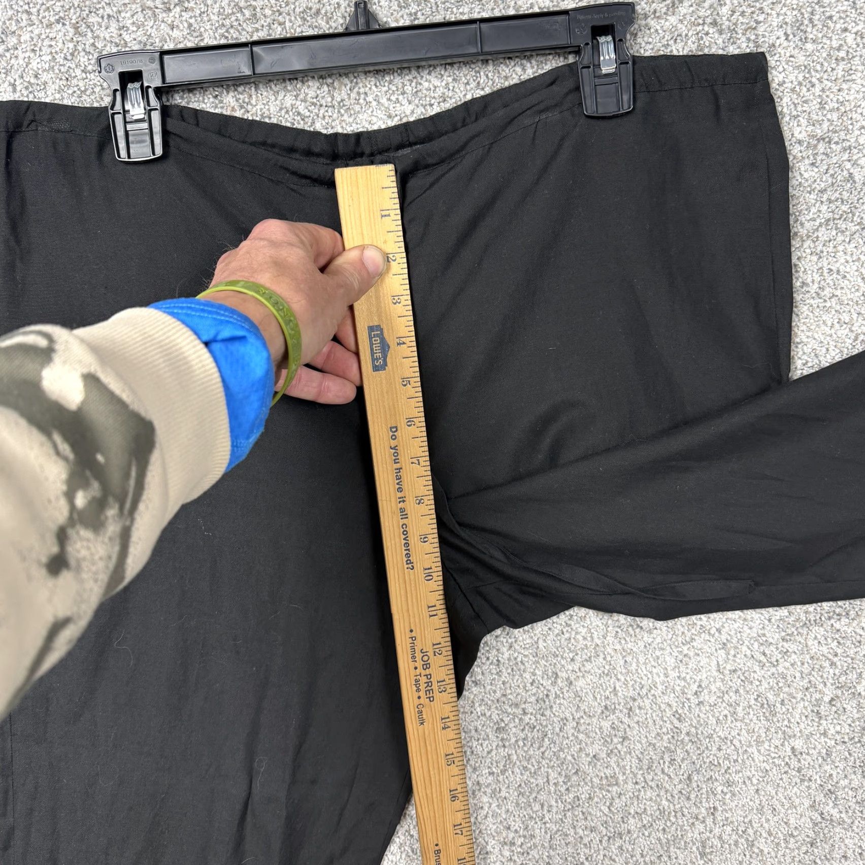 Vintage VINTAGE Finity Pants Dress Silk Office Black M Womens 100% Silk Tapered Front Zip Inseam 24in Waist 36in Women Tapered Leg Size 32" / US 10 / IT 46 - 5 Thumbnail