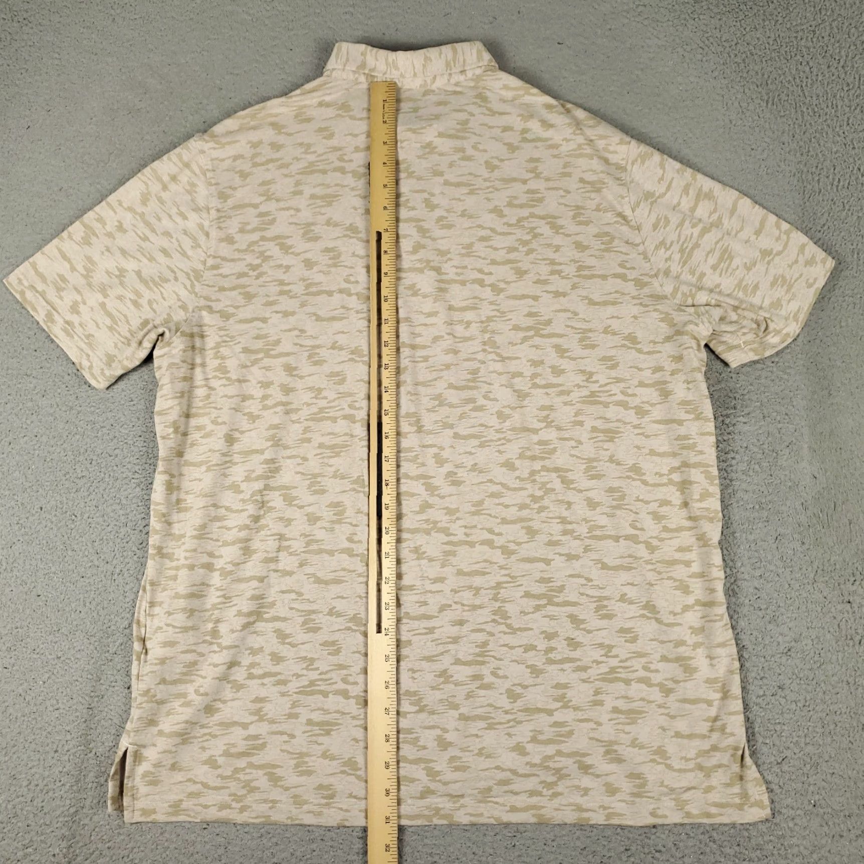 Adidas Adidas Polo Shirt Mens Size XL Beige Camouflage Golf Casual Short Sleeve Polo Shirt Mens XL Beige Camouflage Golf Casual Short Sleeve Adidas Size US XL / EU 56 / 4 - 4 Thumbnail