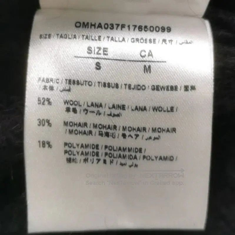 Off-White Off-White Black Wool Logo Embroidered Pants . Size US 27 - 5 Thumbnail