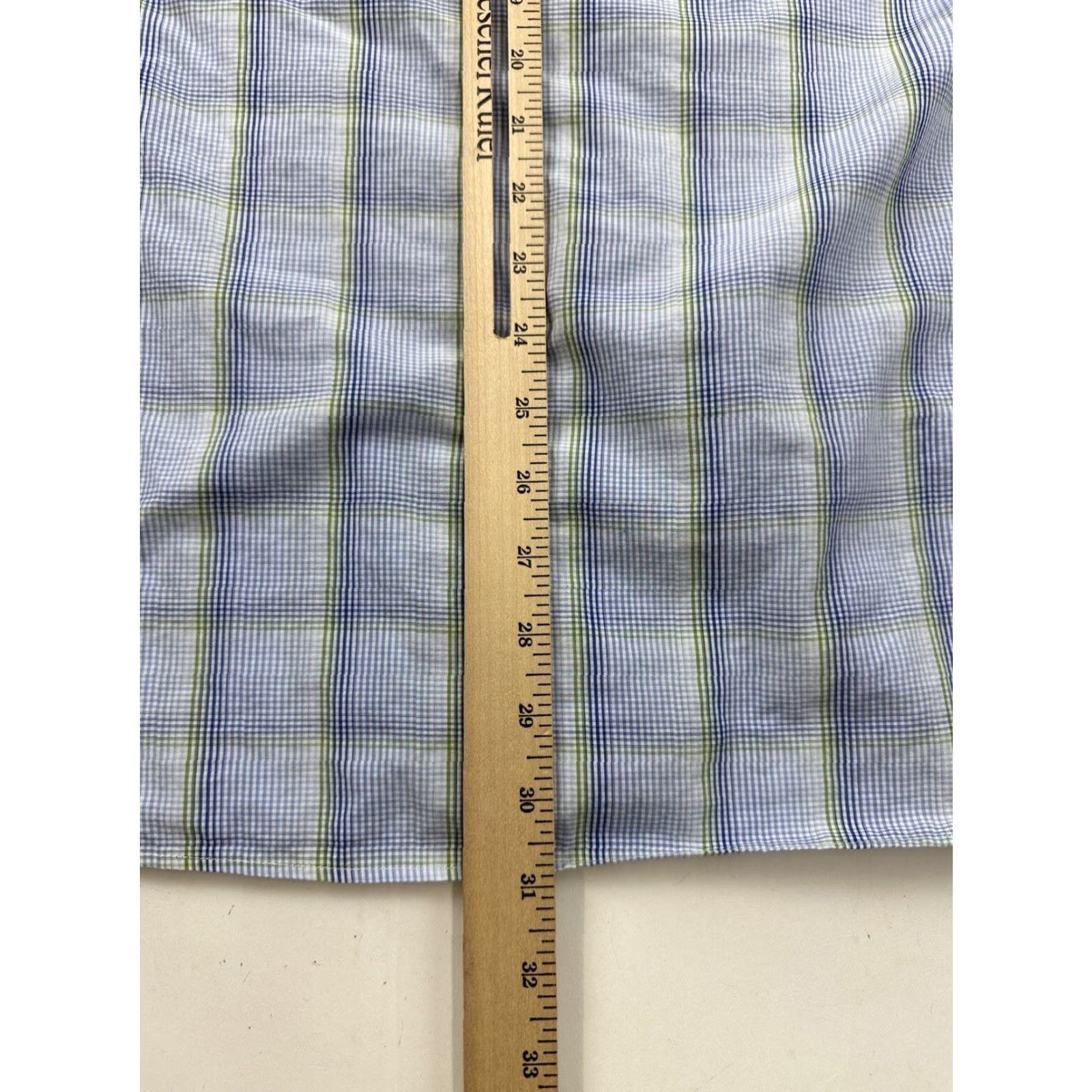 Michael Kors Michael Kors Shirt Mens Large 16 1/2 32/33 Plaid Button Up Long Sleeve Multicolor Button-Down Collar Mens Regular L Size US L / EU 52-54 / 3 - 7 Thumbnail