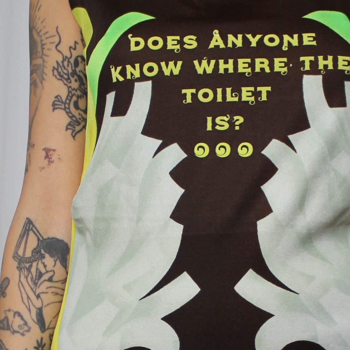Other 🚽TOILET MAXI DRESS🚽 Size L / US 10 / IT 46 - 4 Thumbnail