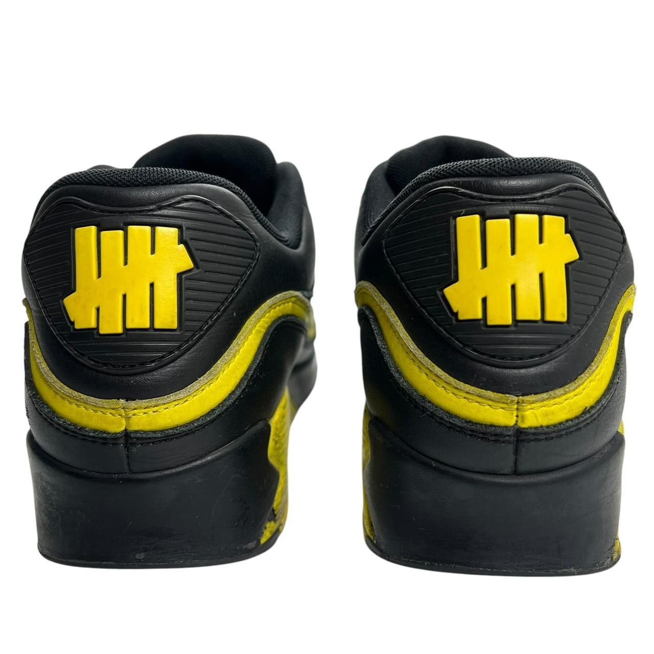 Nike × Undefeated Nike UNDFTD Air Max 90 Black Optic Yellow Size US 11 / EU 45 Size US 11 / EU 44 - 6 Thumbnail
