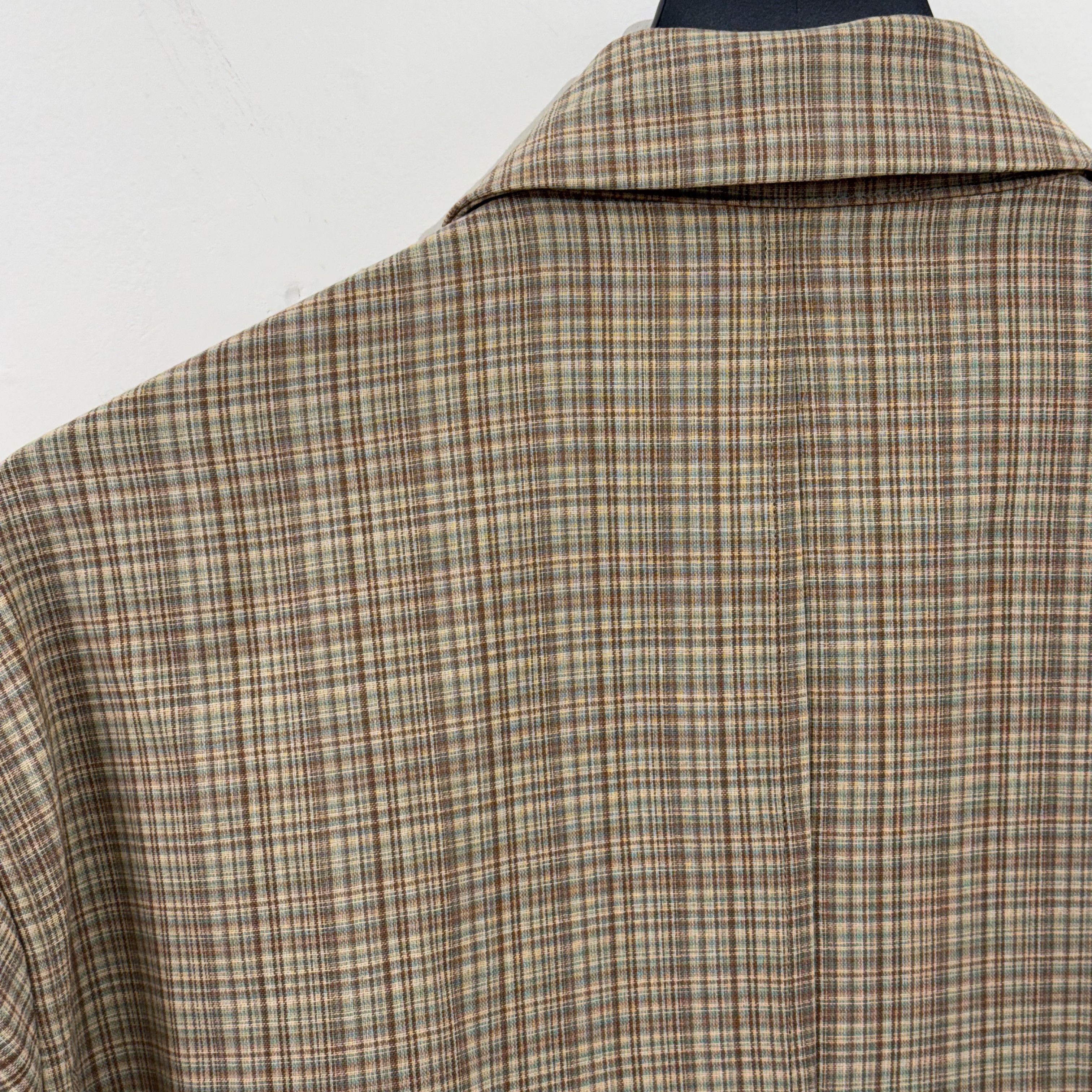 Auralee Auralee Hard Twist Wool Check Blouson Size US L / EU 52-54 / 3 - 11 Thumbnail