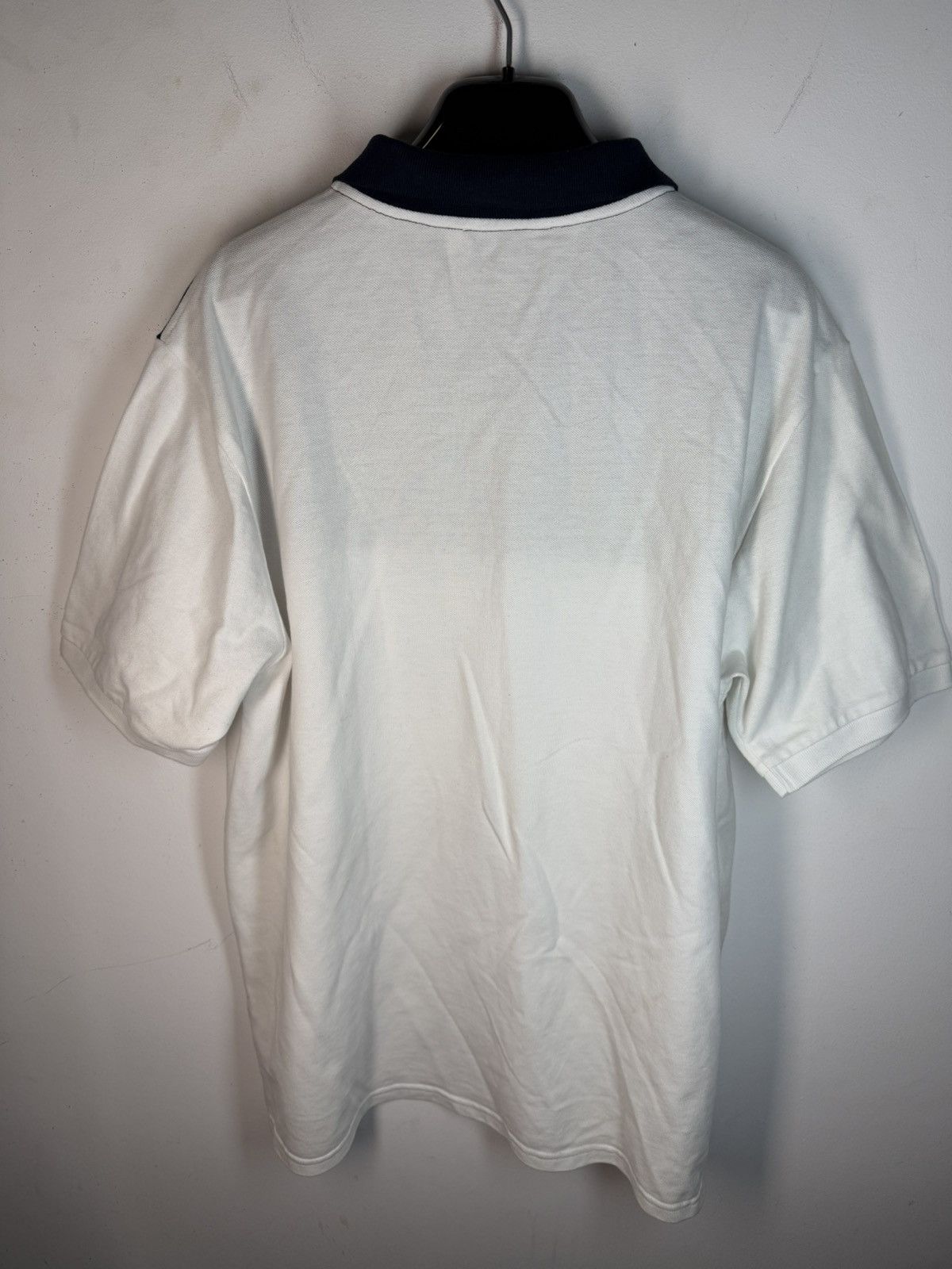 Yves Saint Laurent White YSL Polo Shirt Spell Out YSL T-Shirt Size US XL / EU 56 / 4 - 14 Thumbnail