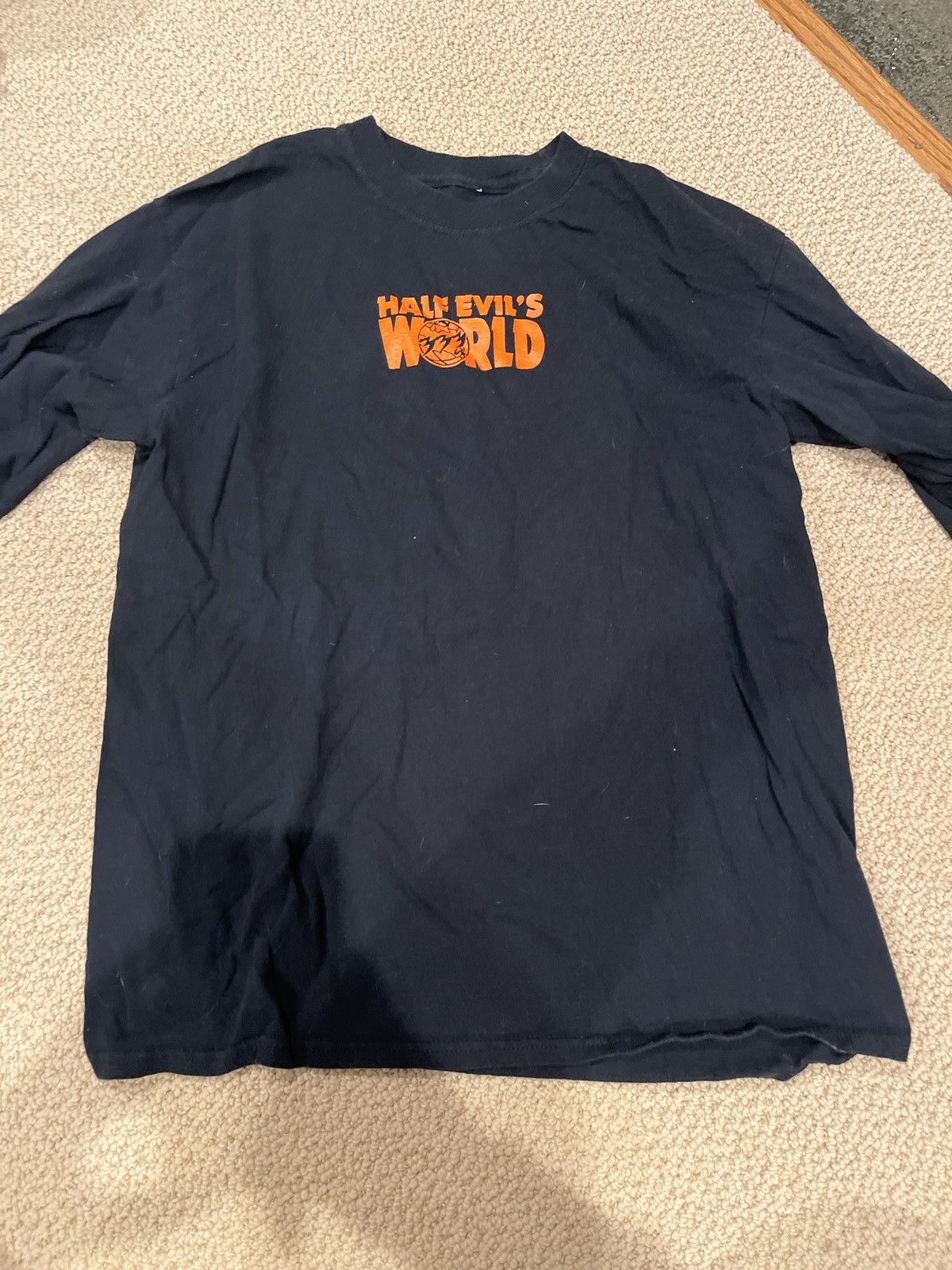 Half Evil Long Sleeve Half Evil World Tee Size US M / EU 48-50 / 2 - 1 Preview