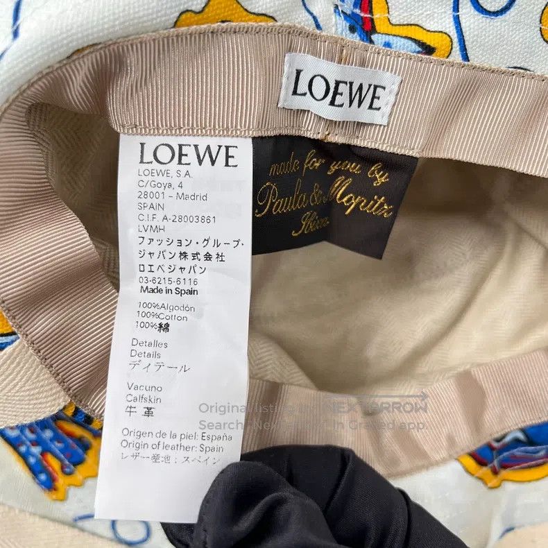 Other Loewe Leather plaque with letters and a fishing cap Size ONE SIZE - 6 Thumbnail