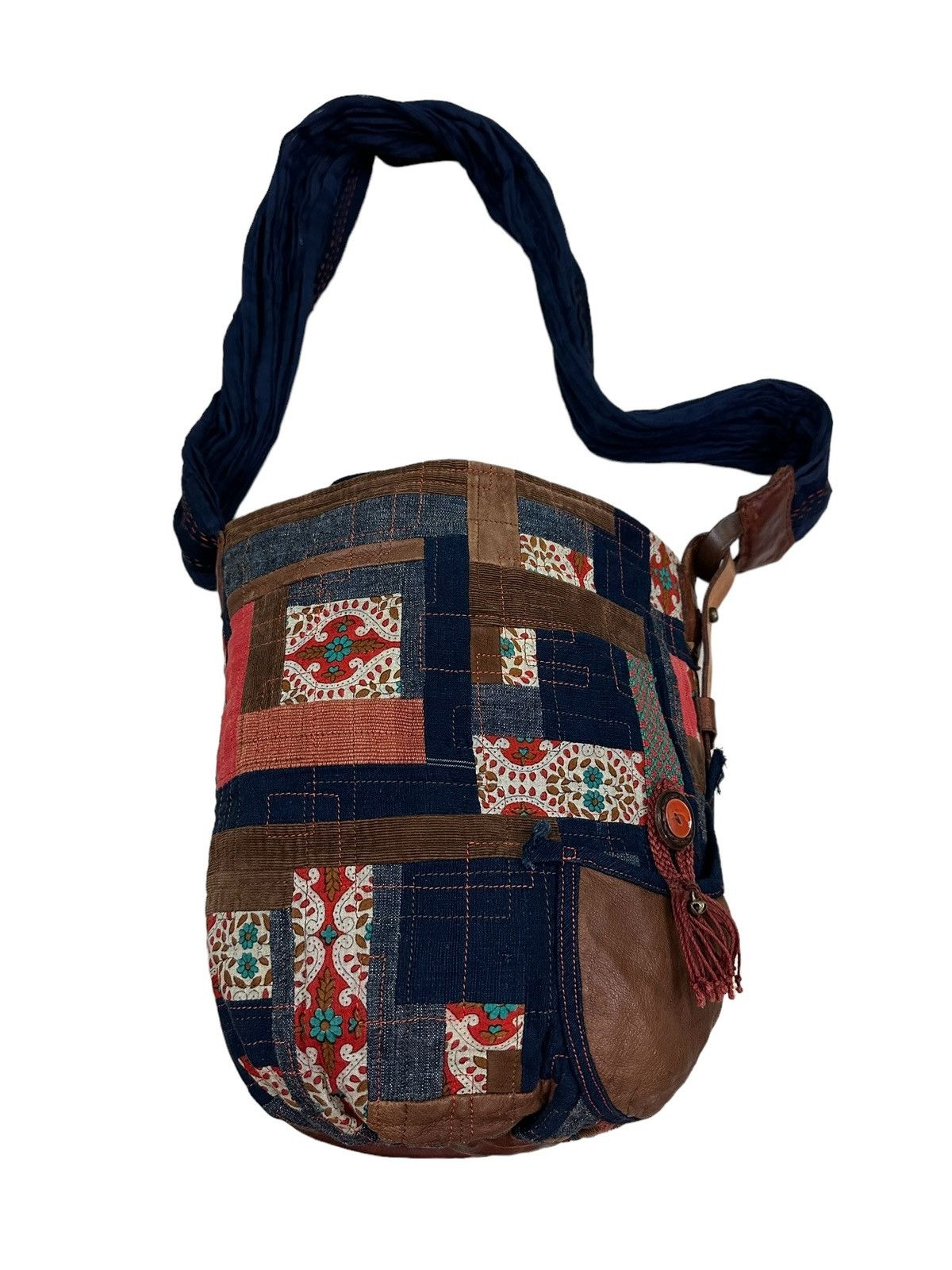 Handmade RARE HANDMADE PATCHWORK SHOULDER/CROSSBODY BAG Size ONE SIZE - 6 Thumbnail