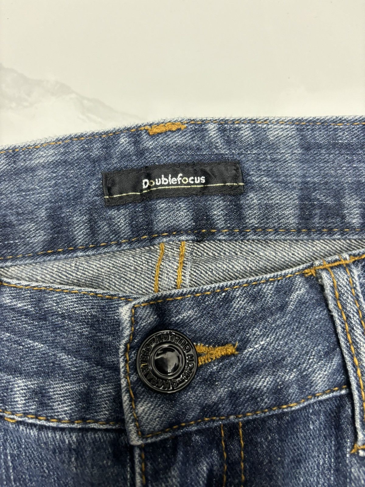Hysteric Glamour DOUBLEFOCUS CLAWMARK DISTRESSED DENIM JEANS Size US 31 - 9 Thumbnail