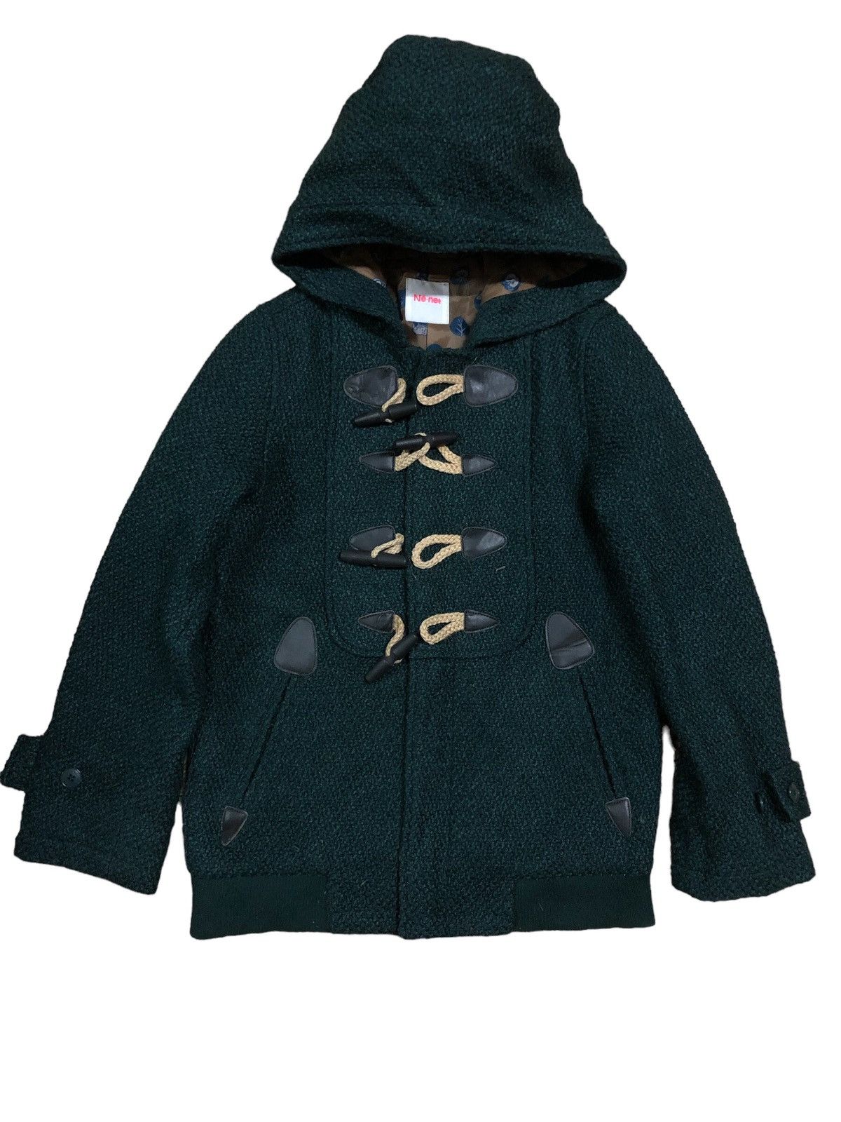 Issey Miyake × Ne-Net Ne Net Wool Duffle hooded jacket Size US S / EU 44-46 / 1 - 1 Thumbnail