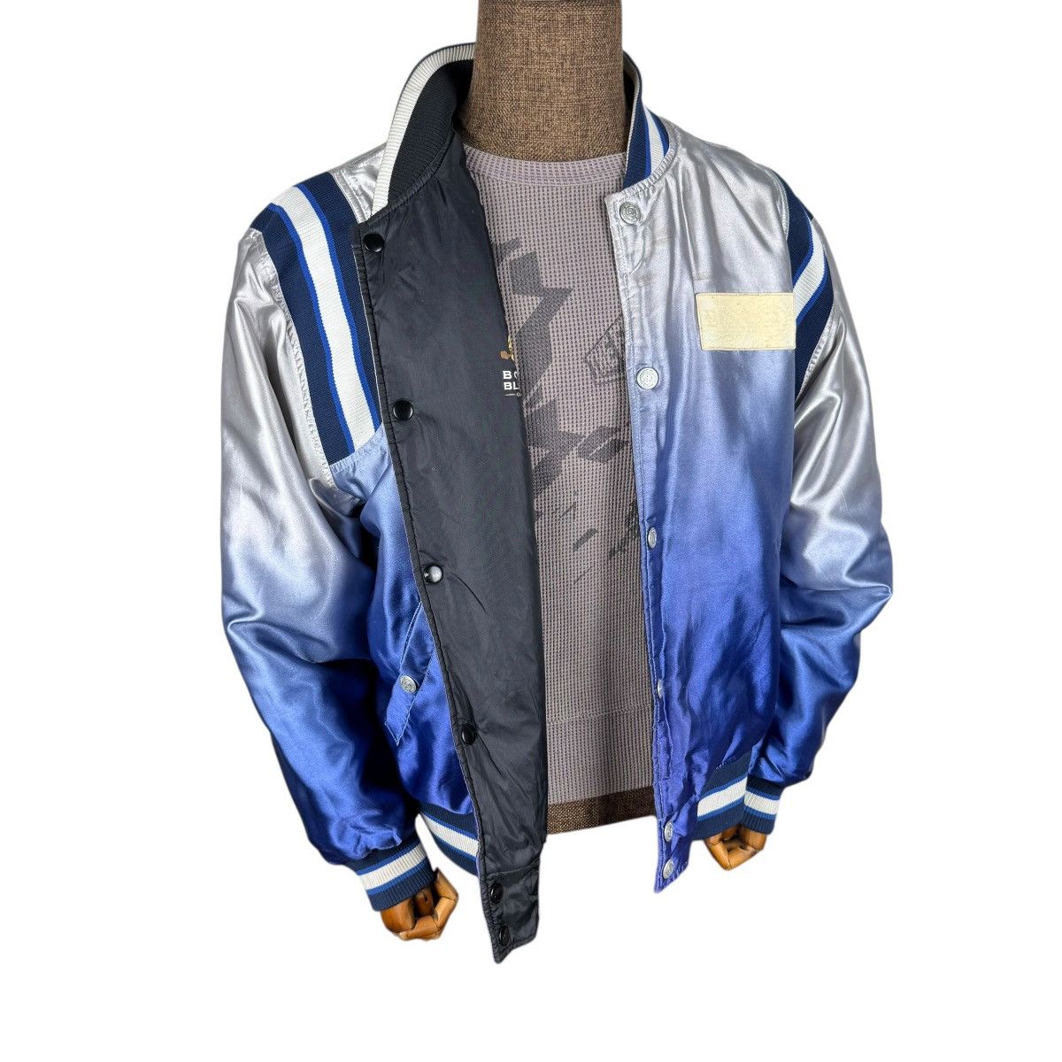 Japanese Brand ⚡️SUNTORY BOSS COFFEE REVERSIBLE BOMBER JACKET Size US L / EU 52-54 / 3 - 3 Thumbnail