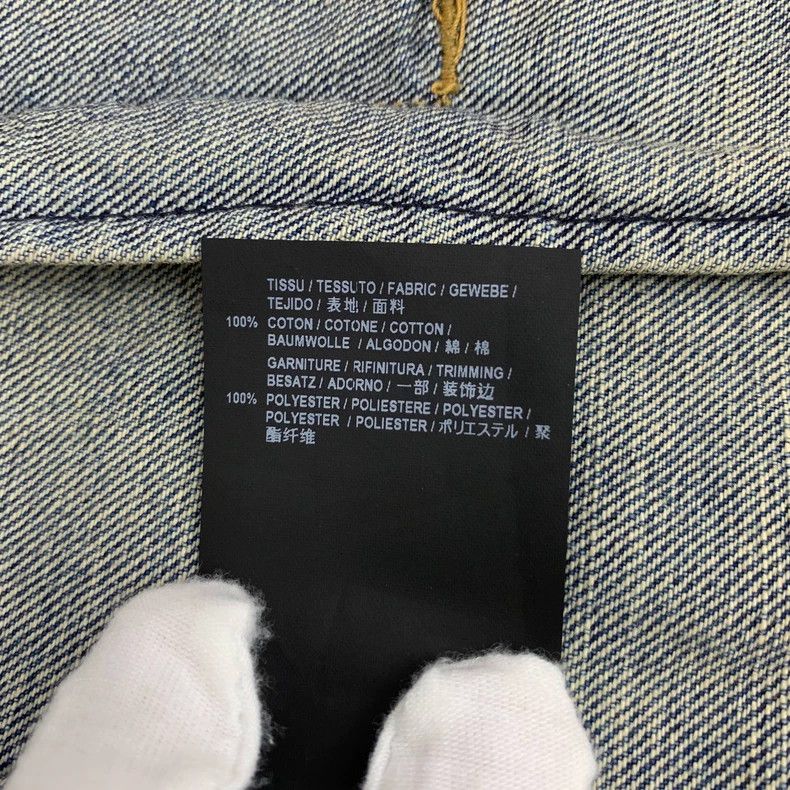 Saint Laurent Paris Saint Laurent Paris Light blue washed old cotton denim ves Size M / US 6-8 / IT 42-44 - 7 Thumbnail