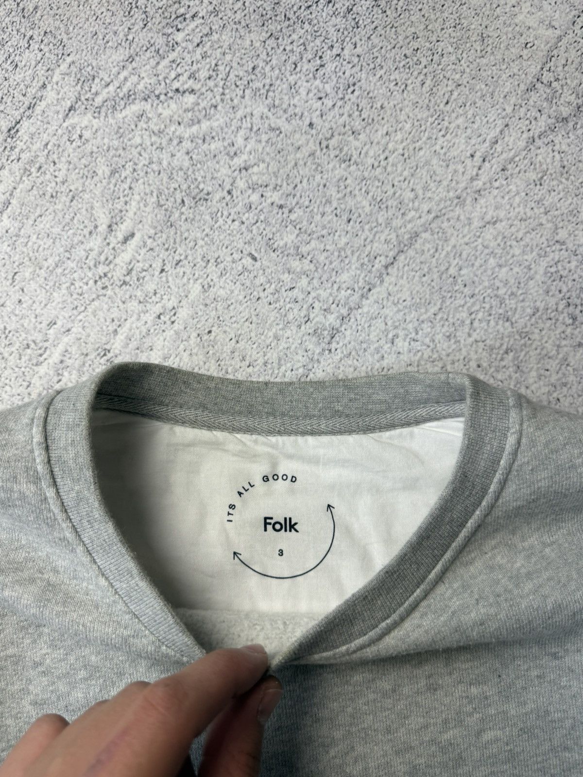 Folk Folk Sweatshirt Big Logo Its All Good Size US L / EU 52-54 / 3 - 11 Thumbnail