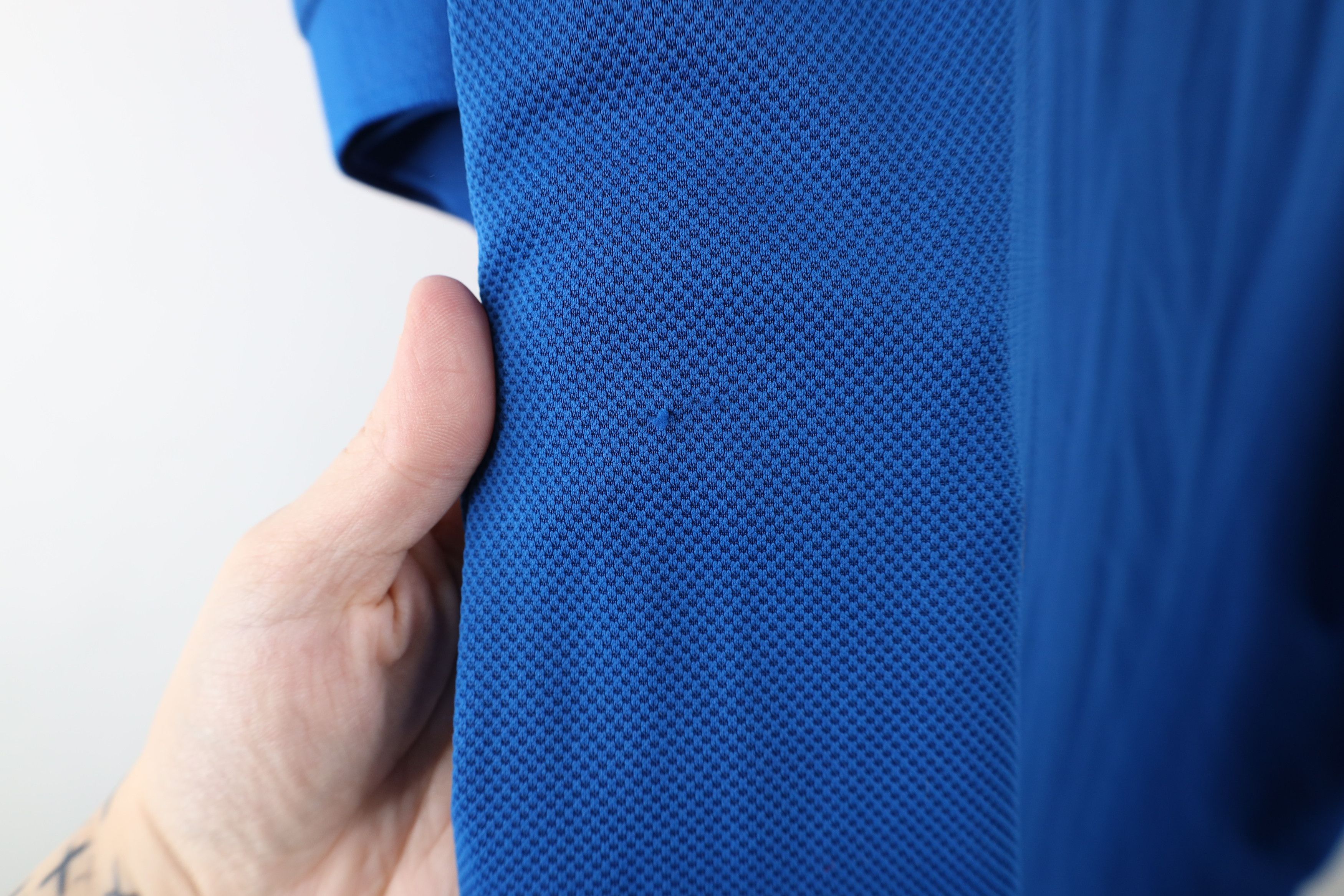 Columbia × Vintage Columbia PFG Performance Fishing Gear Knit Polo Shirt Blue Size US L / EU 52-54 / 3 - 7 Thumbnail