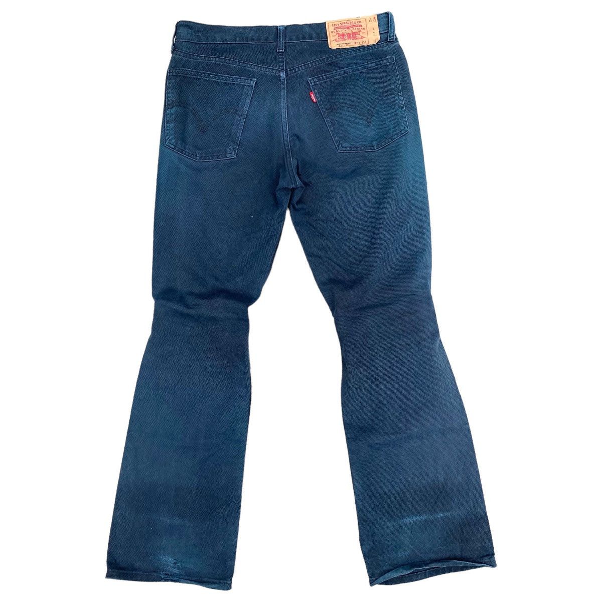 Levi's × Vintage Vintage 90s Levis 517 Flared Jeans Original Colour Denim Size US 34 / EU 50 - 7 Thumbnail