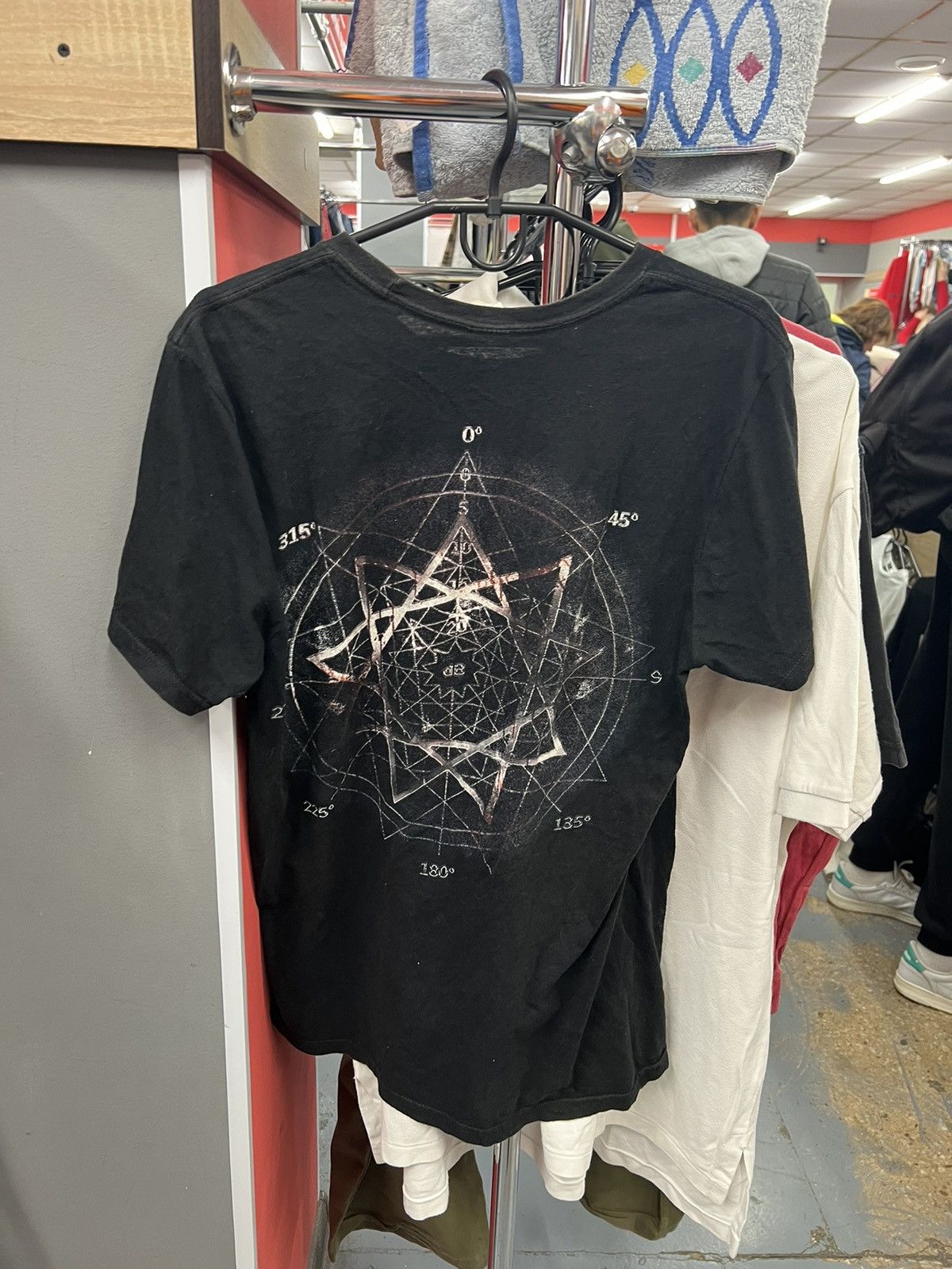 Slipknot Slipknot Big Print Vintage Des Mointes Pentagram band tee Size US M / EU 48-50 / 2 - 2 Thumbnail