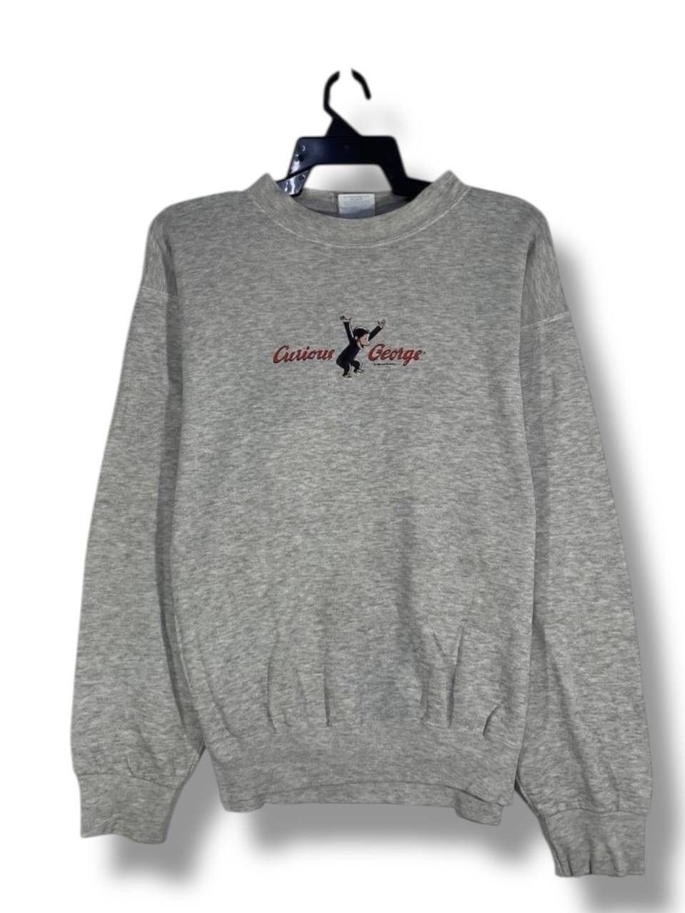 Other Vintage 90s curious george cartoon monkey sweatshirt size M Size US M / EU 48-50 / 2 - 1 Thumbnail