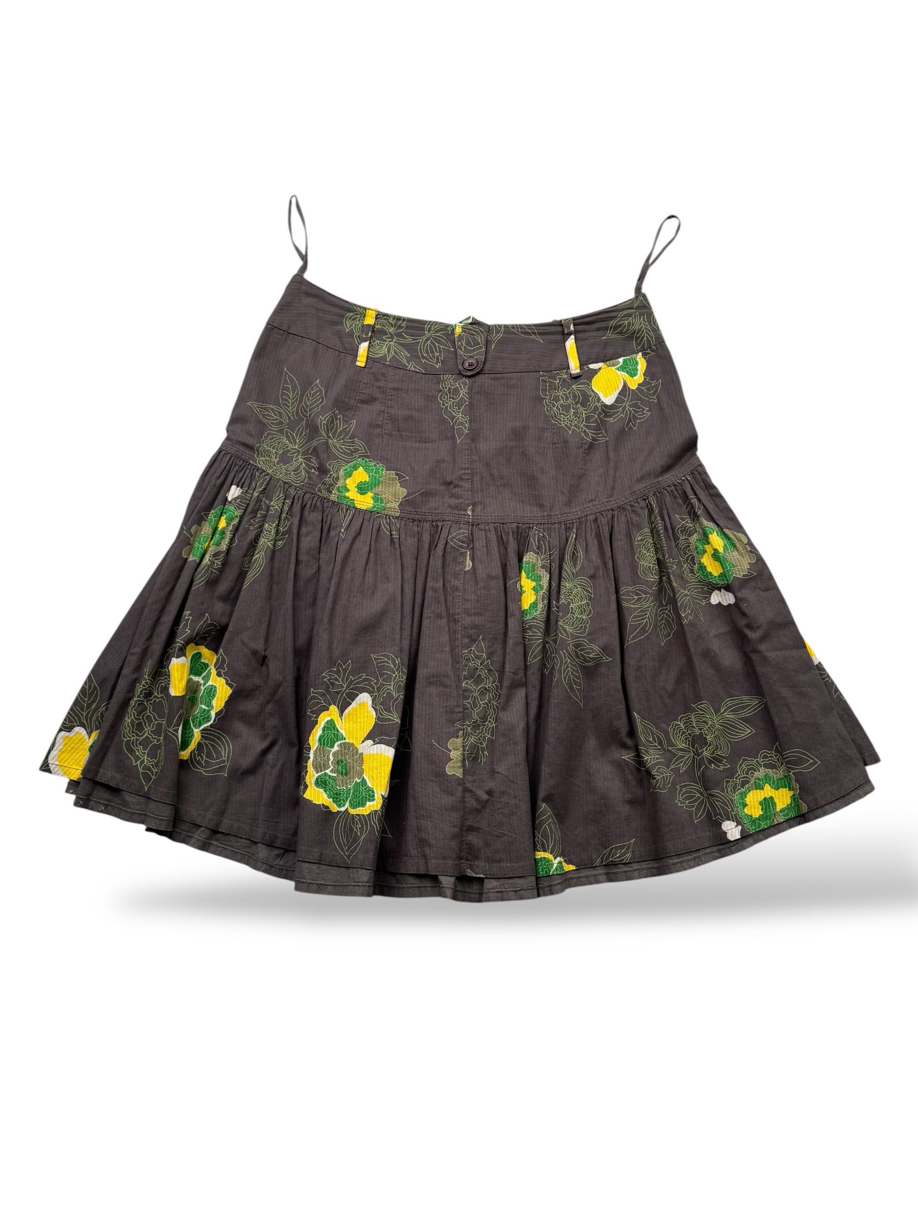 Diesel Diesel Black Gold Vintage Flare Skirt (D10) Size 27" / US 4 / IT 40 - 6 Thumbnail