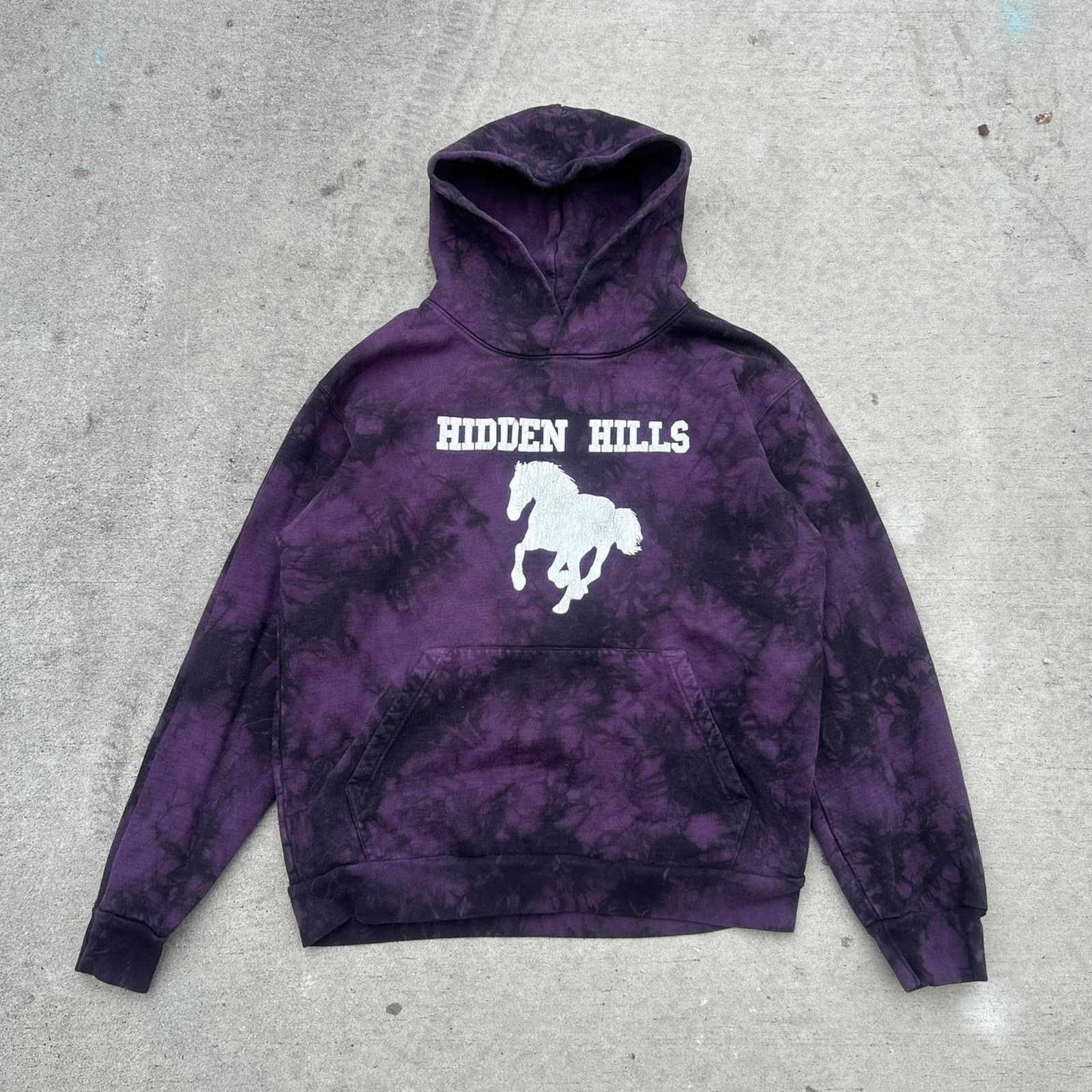 Other Vintage hidden hills purple tie dye pull over hoodie Size US XL / EU 56 / 4 - 1 Thumbnail