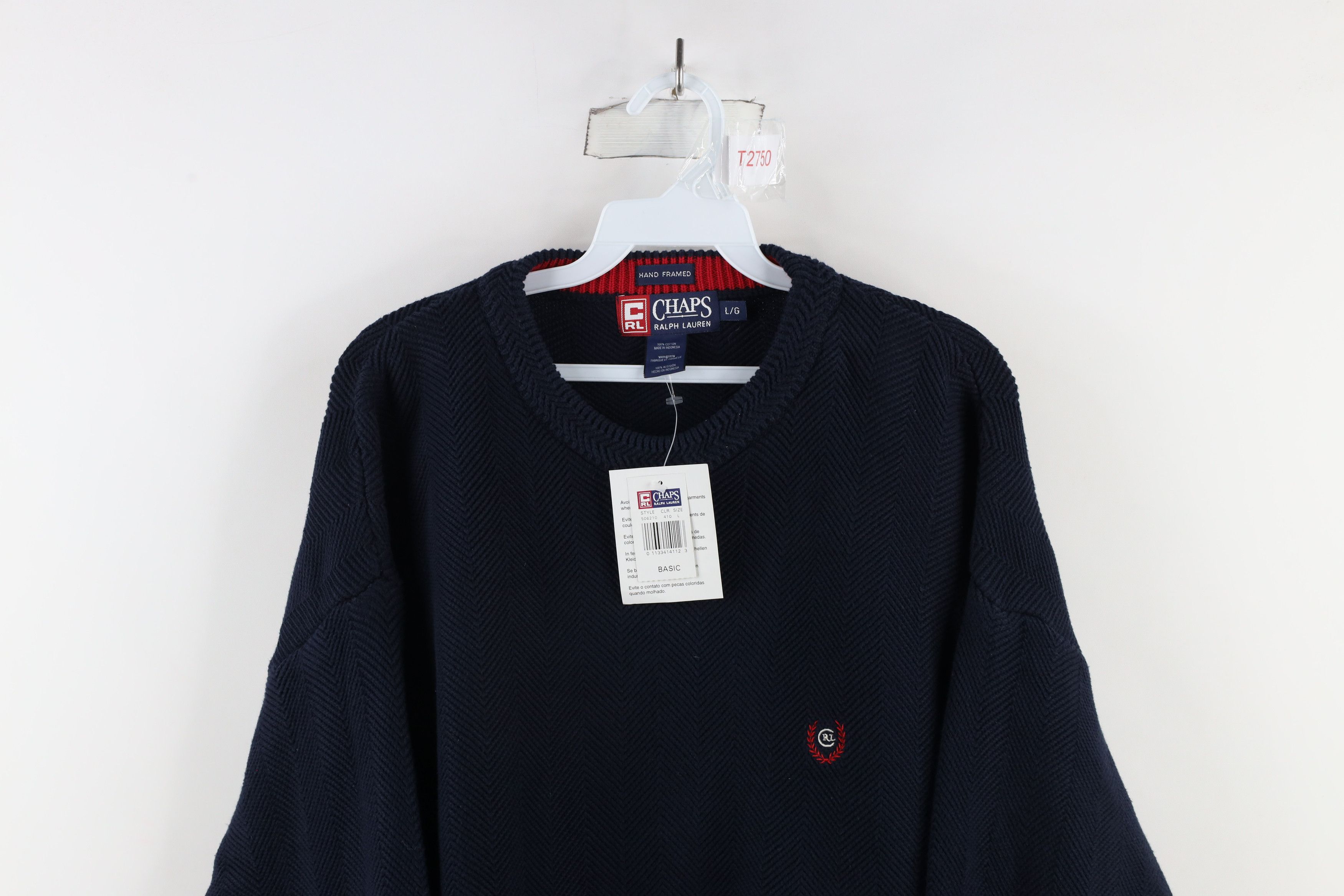 Ralph Lauren × Vintage Deadstock Vintage 90s Chaps Ralph Lauren Knit Sweater Size US L / EU 52-54 / 3 - 2 Thumbnail