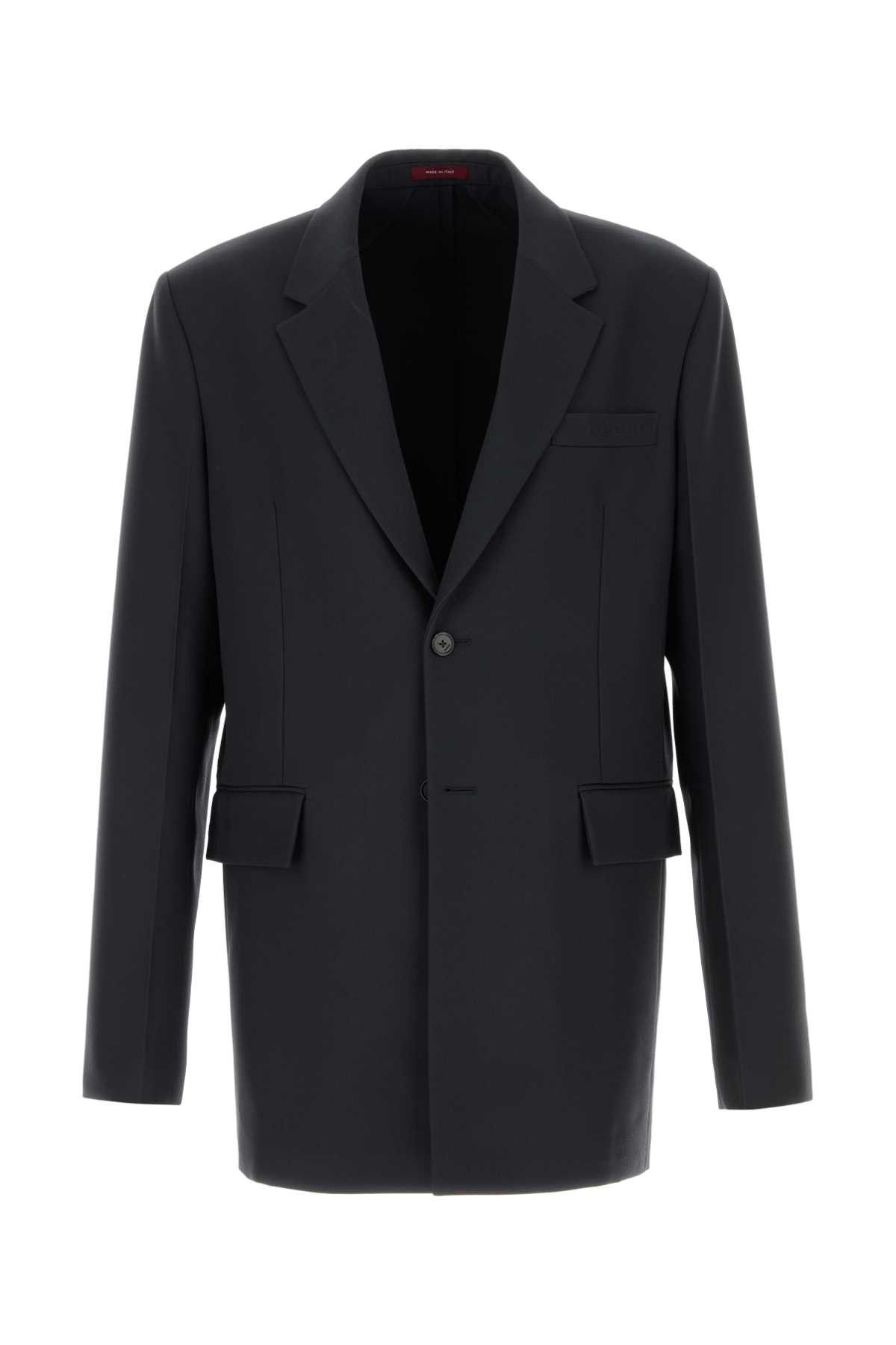 Gucci Graphite Twill Blazer Size US M / EU 48-50 / 2 - 1 Thumbnail
